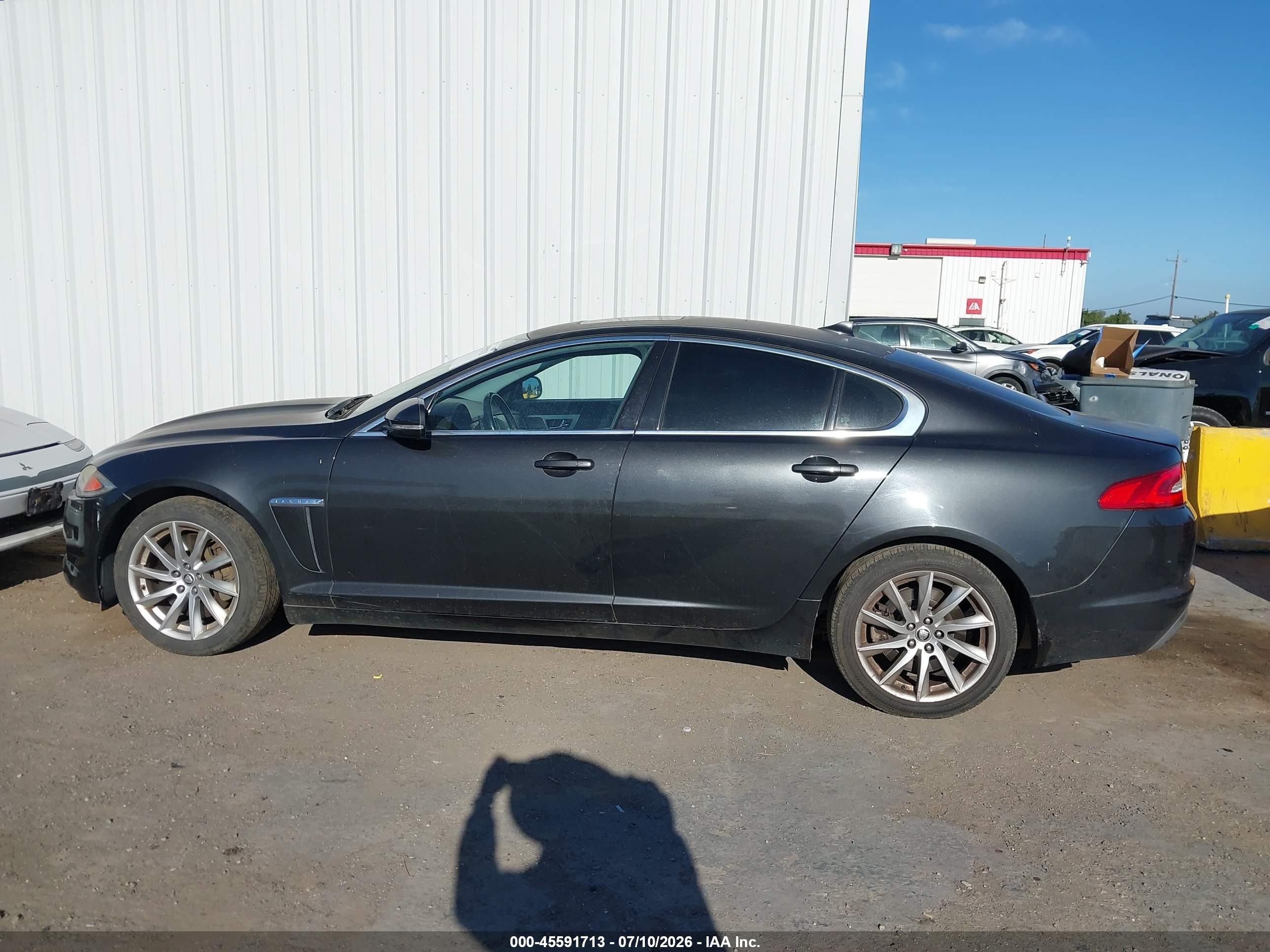2013 Jaguar Xf I4 T Gray vin: SAJWA0ES2DPS70637