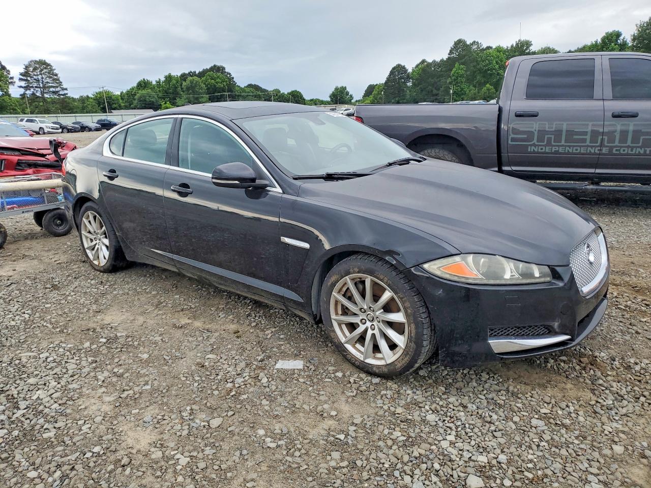 2013 Jaguar Xf Black vin: SAJWA0ES2DPS73957