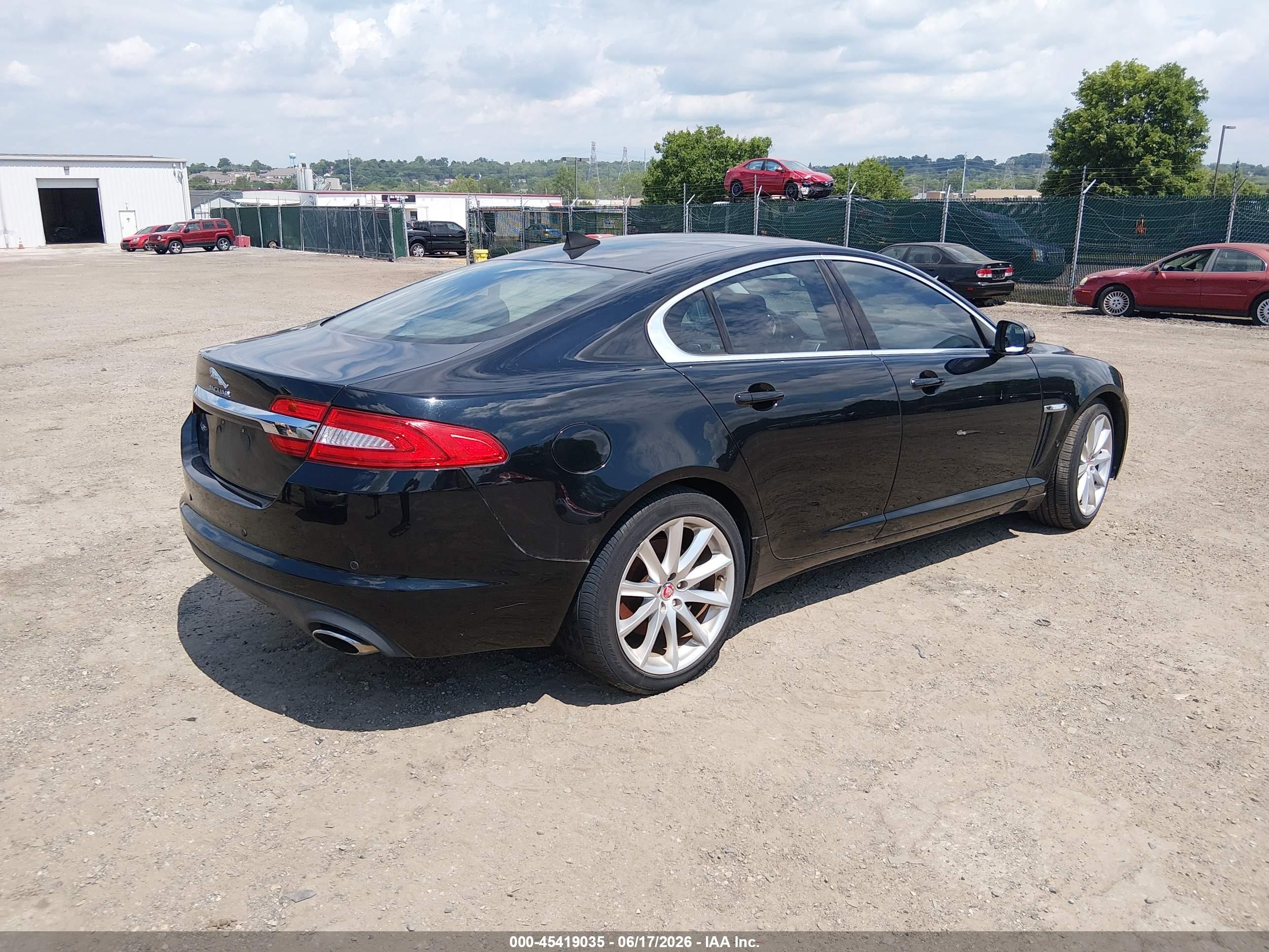 2014 Jaguar Xf I4 T Black vin: SAJWA0ES2EPU20781