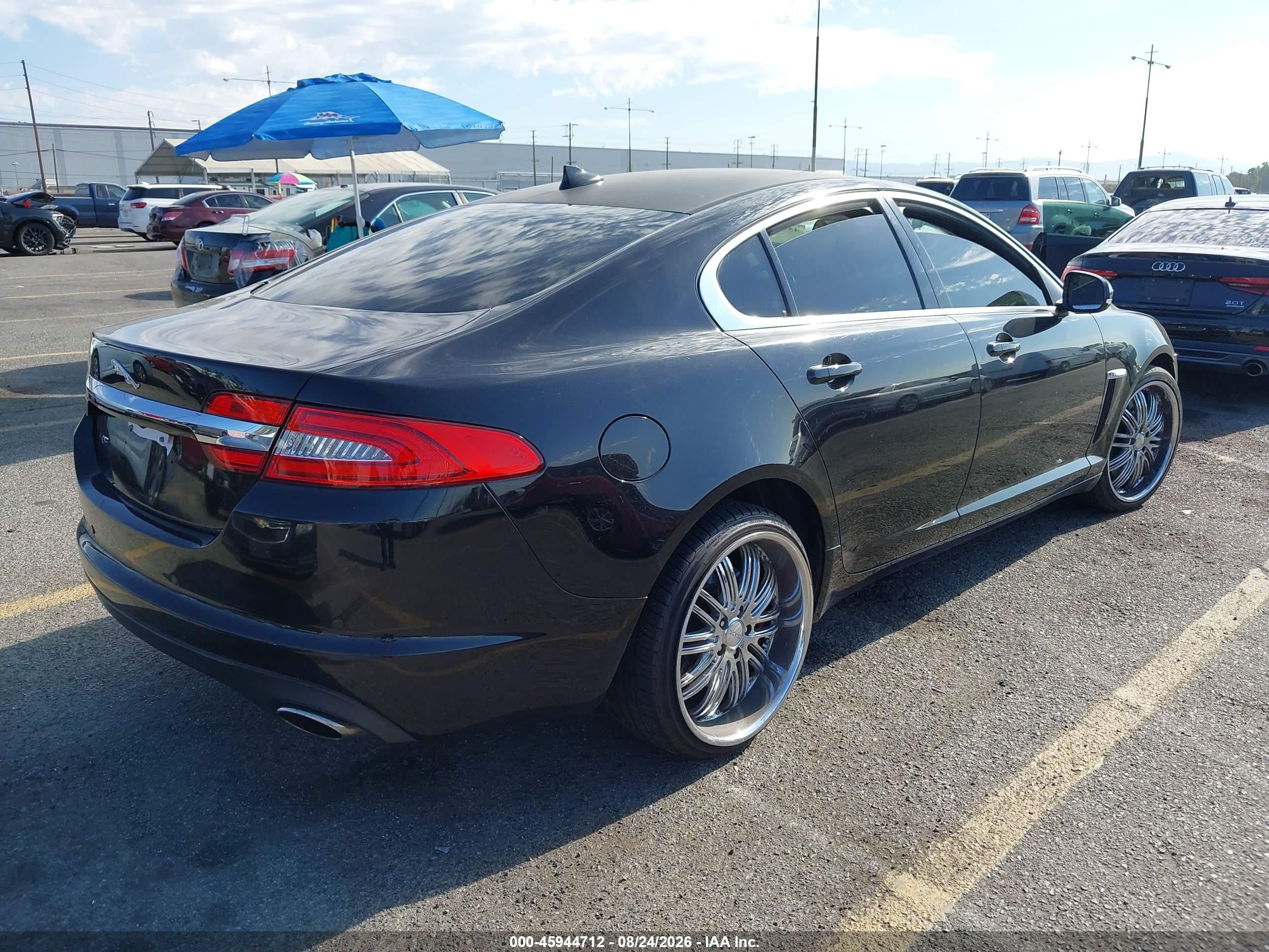 2013 Jaguar Xf I4 T Black vin: SAJWA0ES3DPS68363