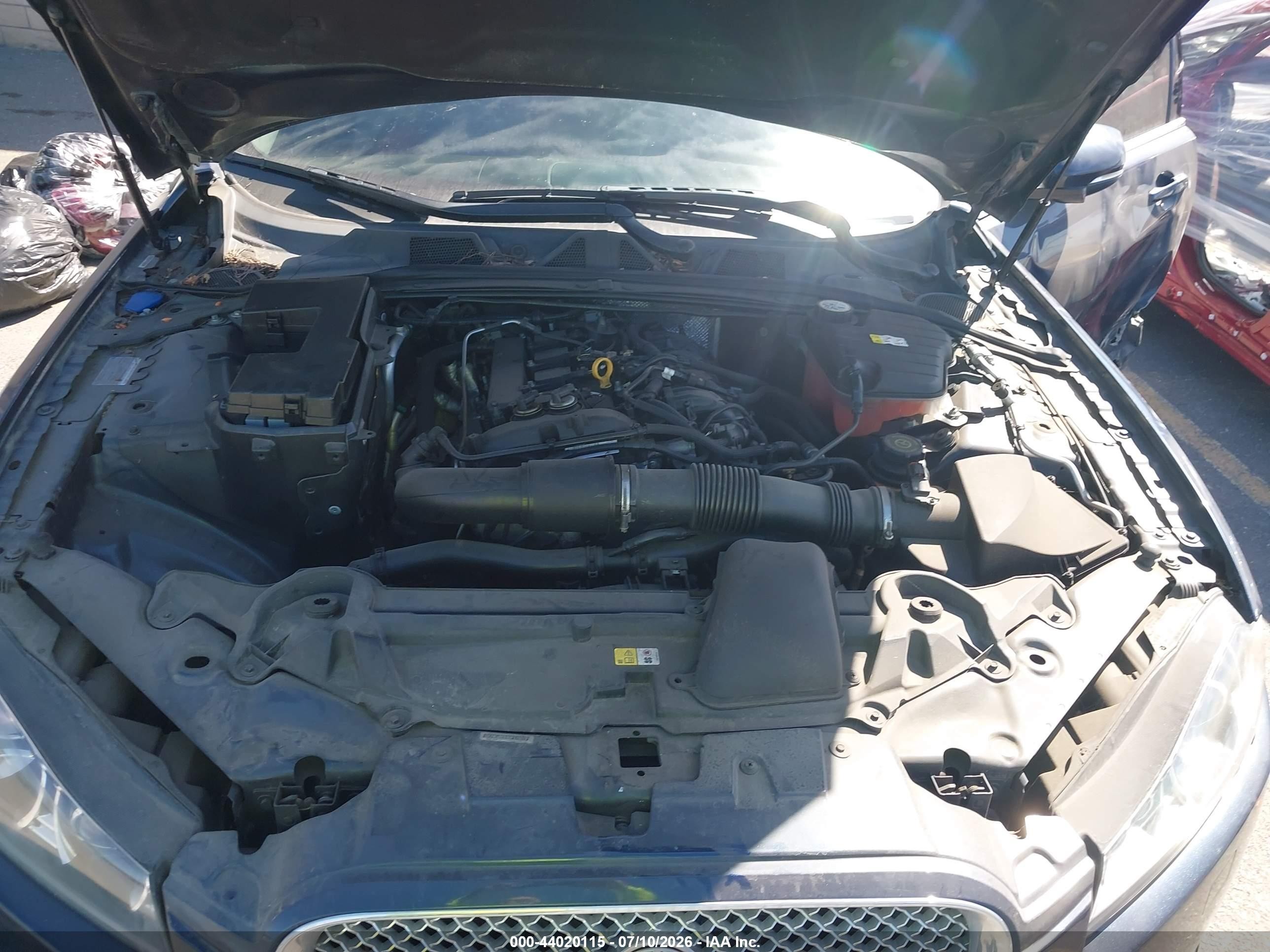 2013 Jaguar Xf I4 T Синий vin: SAJWA0ES3DPS78813