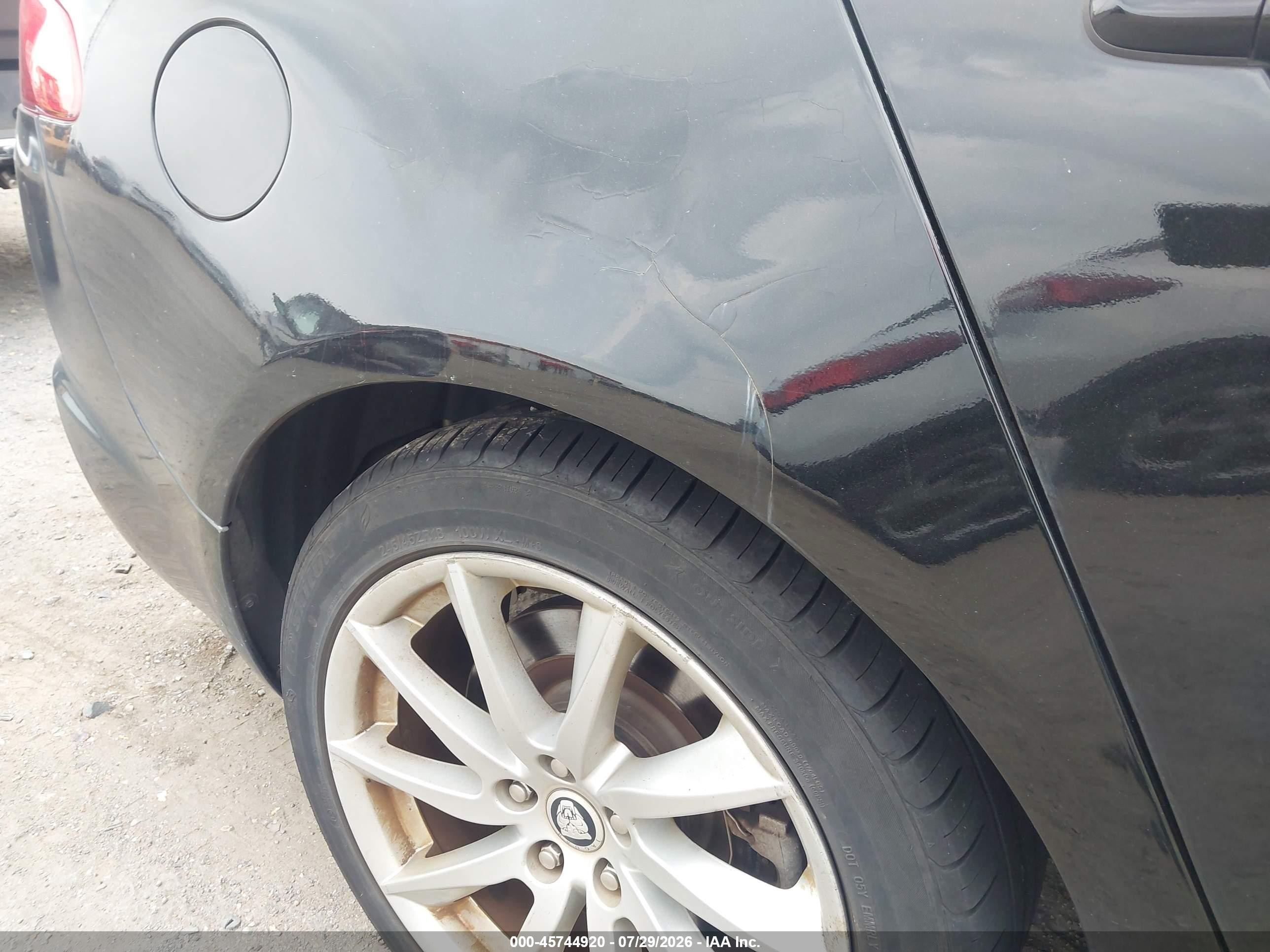 2013 Jaguar Xf I4 T Black vin: SAJWA0ES3DPU04779