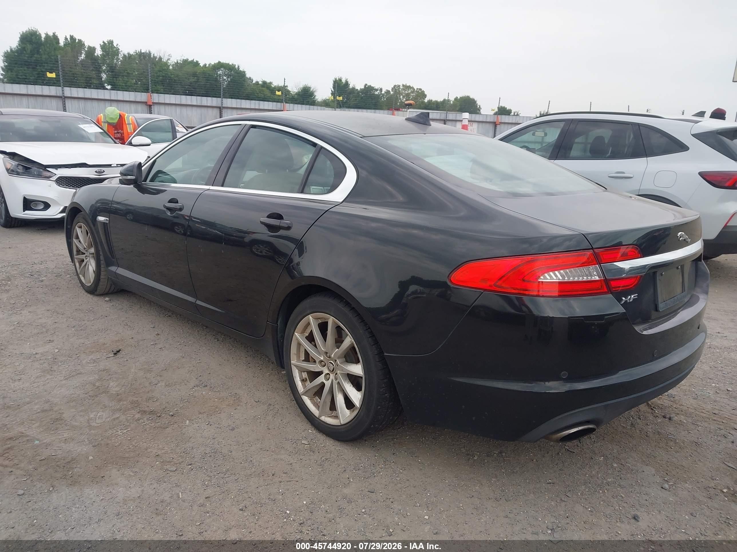 2013 Jaguar Xf I4 T Black vin: SAJWA0ES3DPU04779