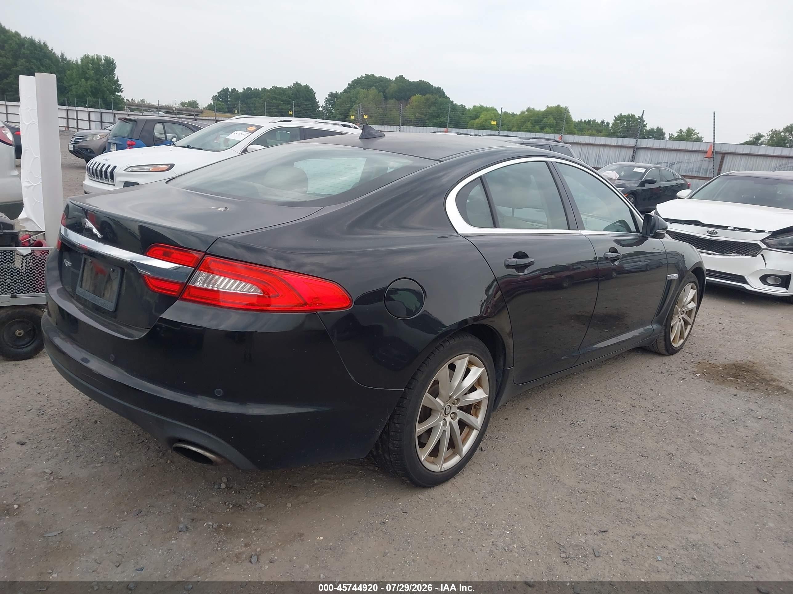 2013 Jaguar Xf I4 T Black vin: SAJWA0ES3DPU04779
