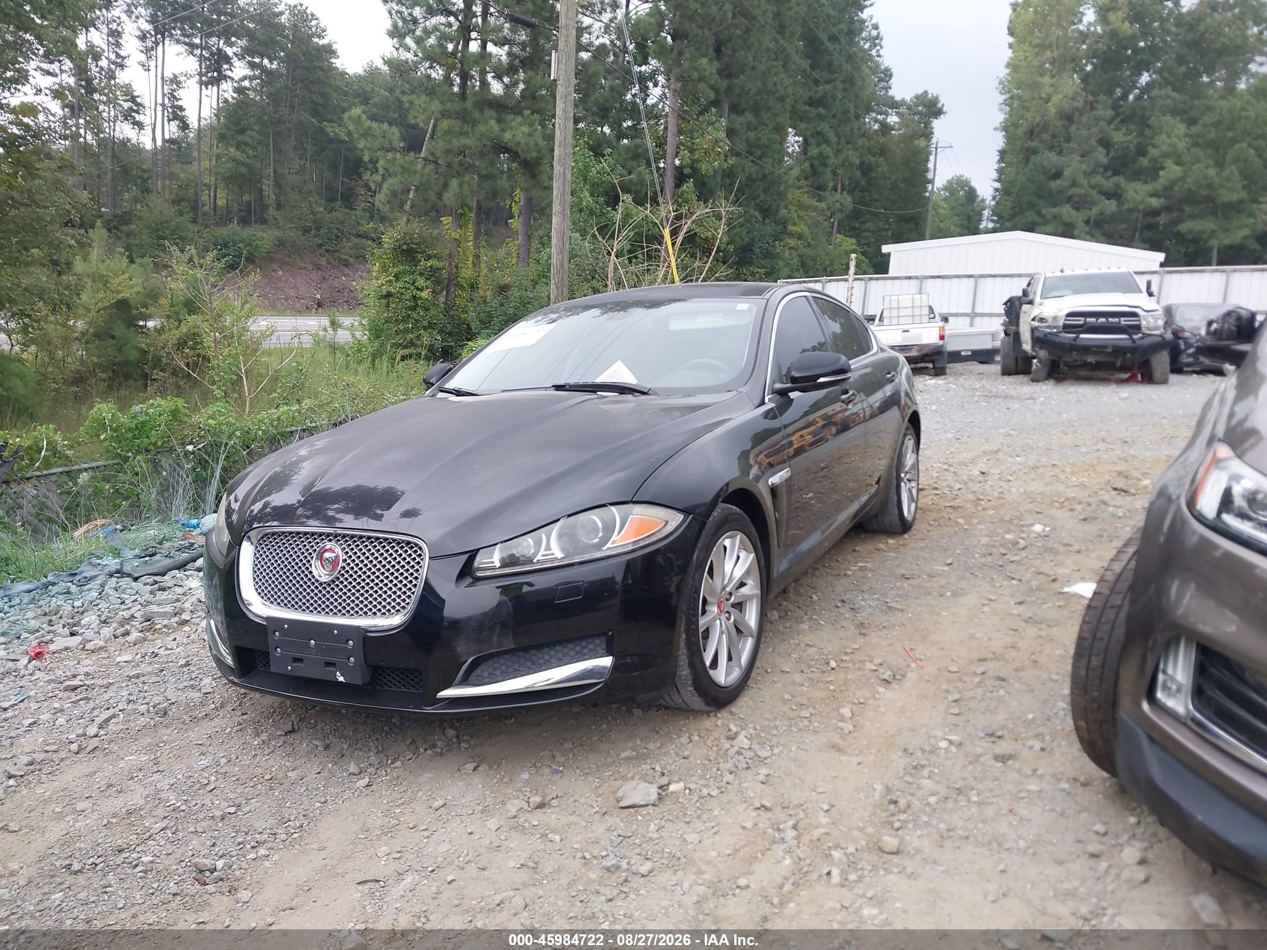 2014 Jaguar Xf I4 T Black vin: SAJWA0ES4EPU24105