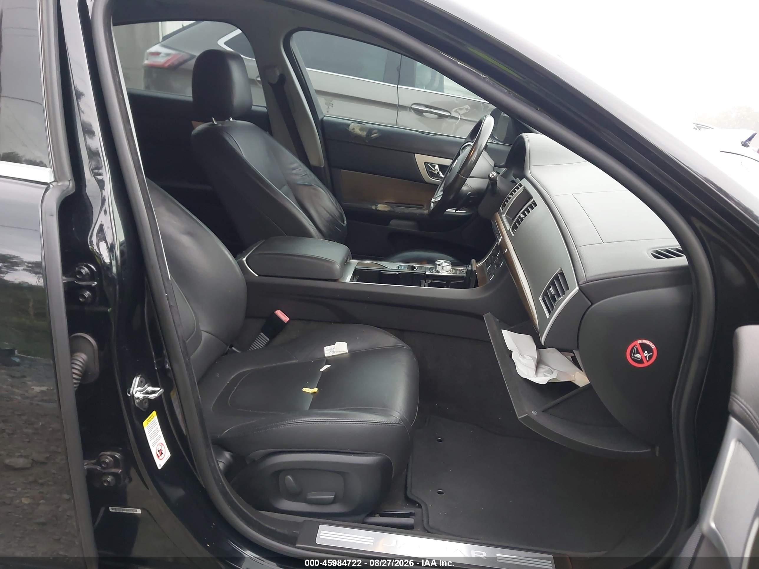 2014 Jaguar Xf I4 T Black vin: SAJWA0ES4EPU24105