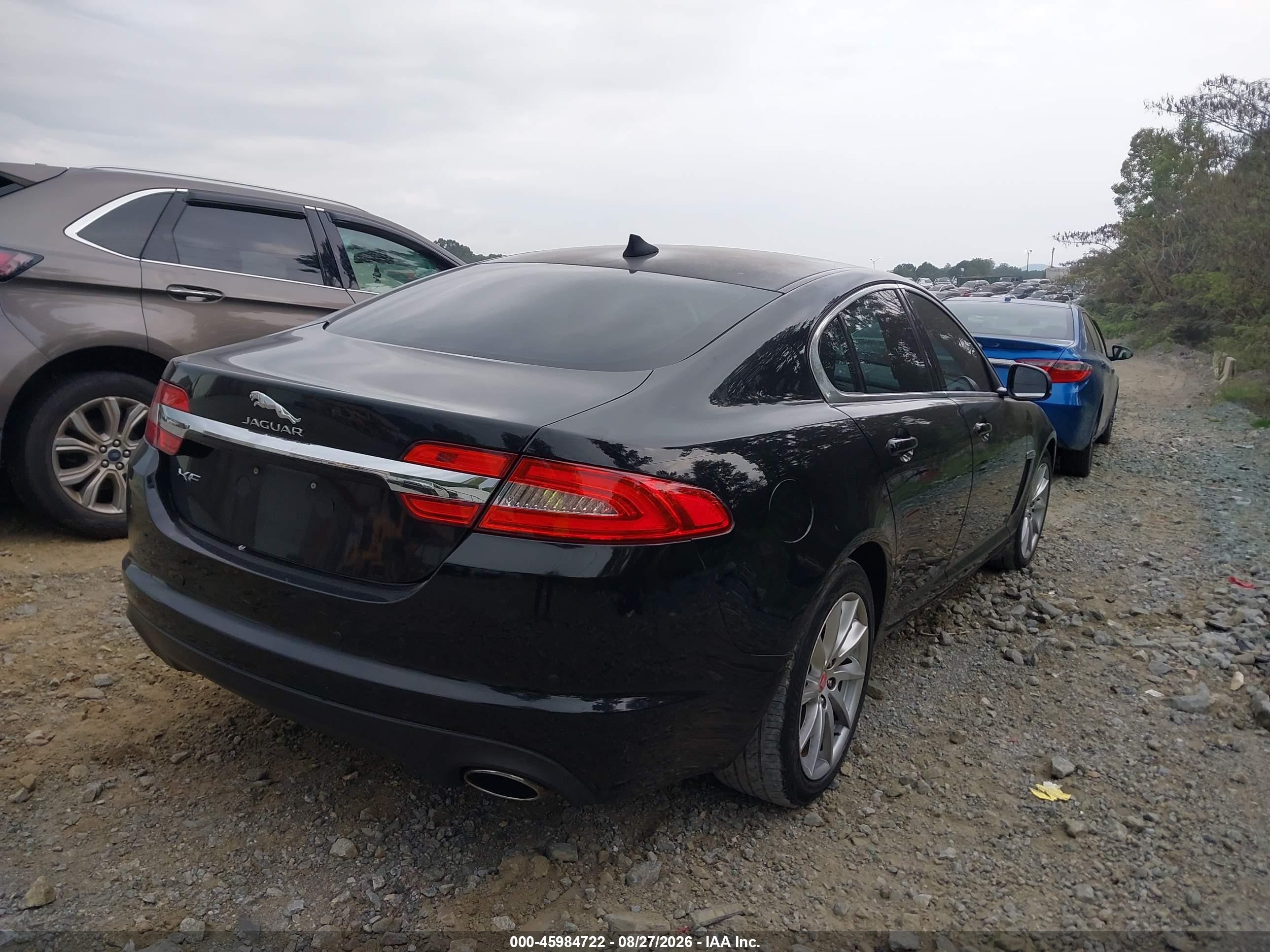 2014 Jaguar Xf I4 T Black vin: SAJWA0ES4EPU24105