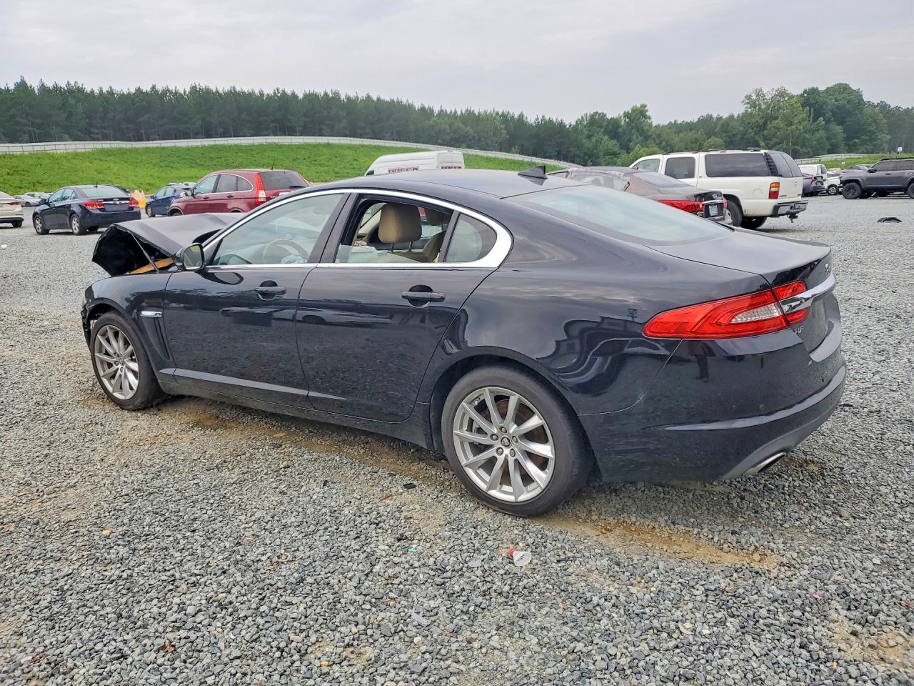 2013 Jaguar Xf Black vin: SAJWA0ES5DPS66727