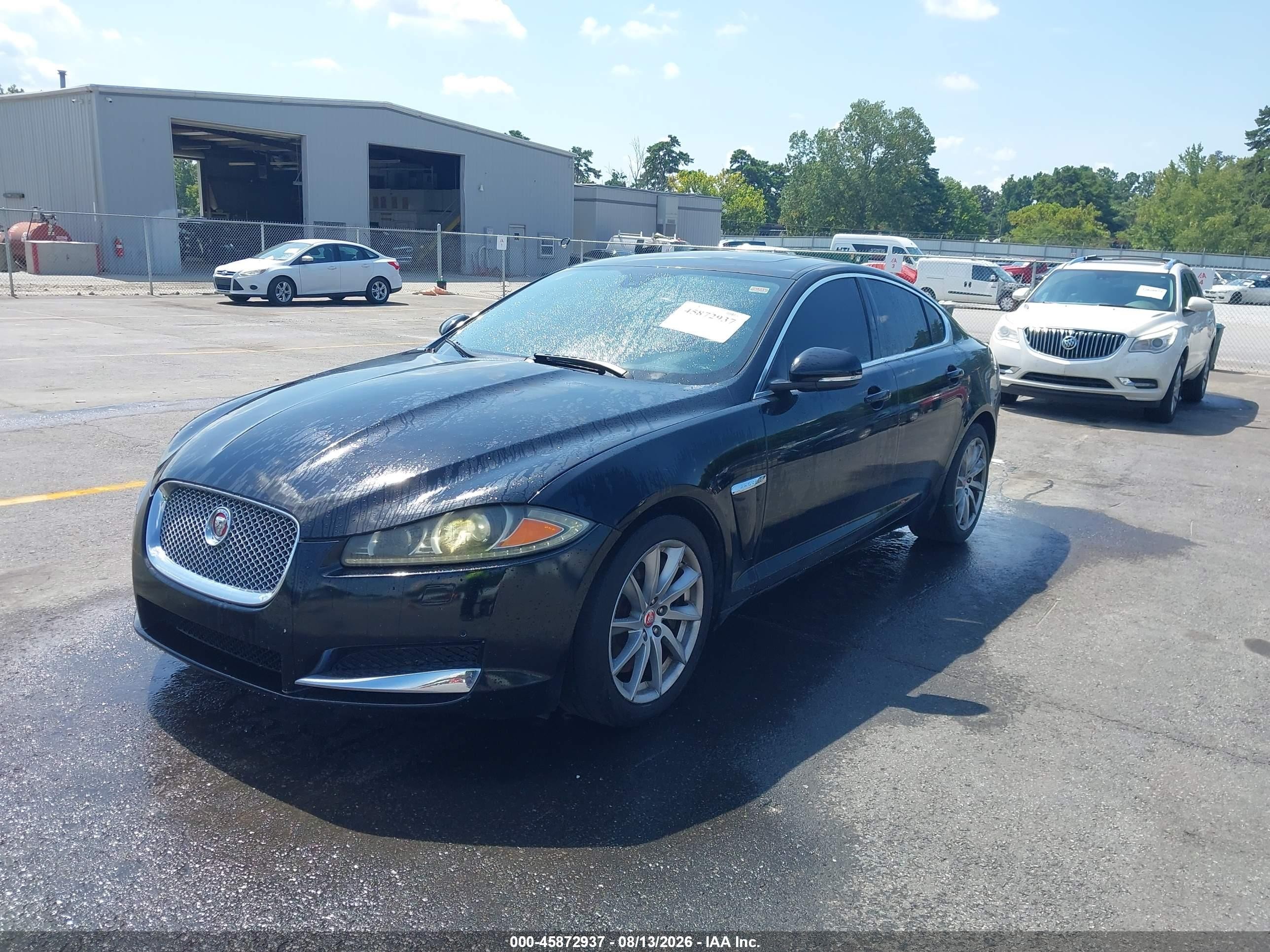 2014 Jaguar Xf I4 T Black vin: SAJWA0ES5EPU09788