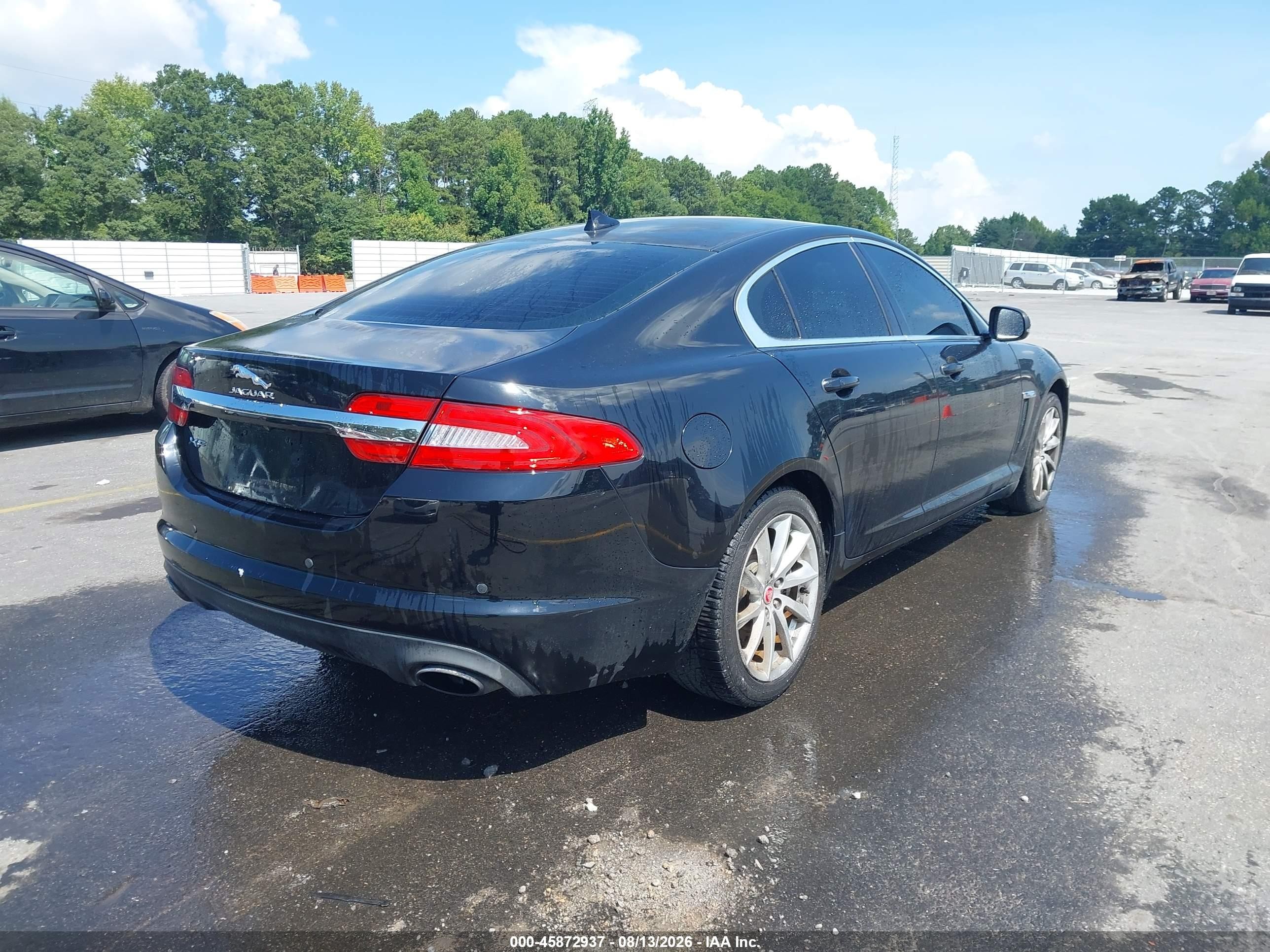 2014 Jaguar Xf I4 T Black vin: SAJWA0ES5EPU09788