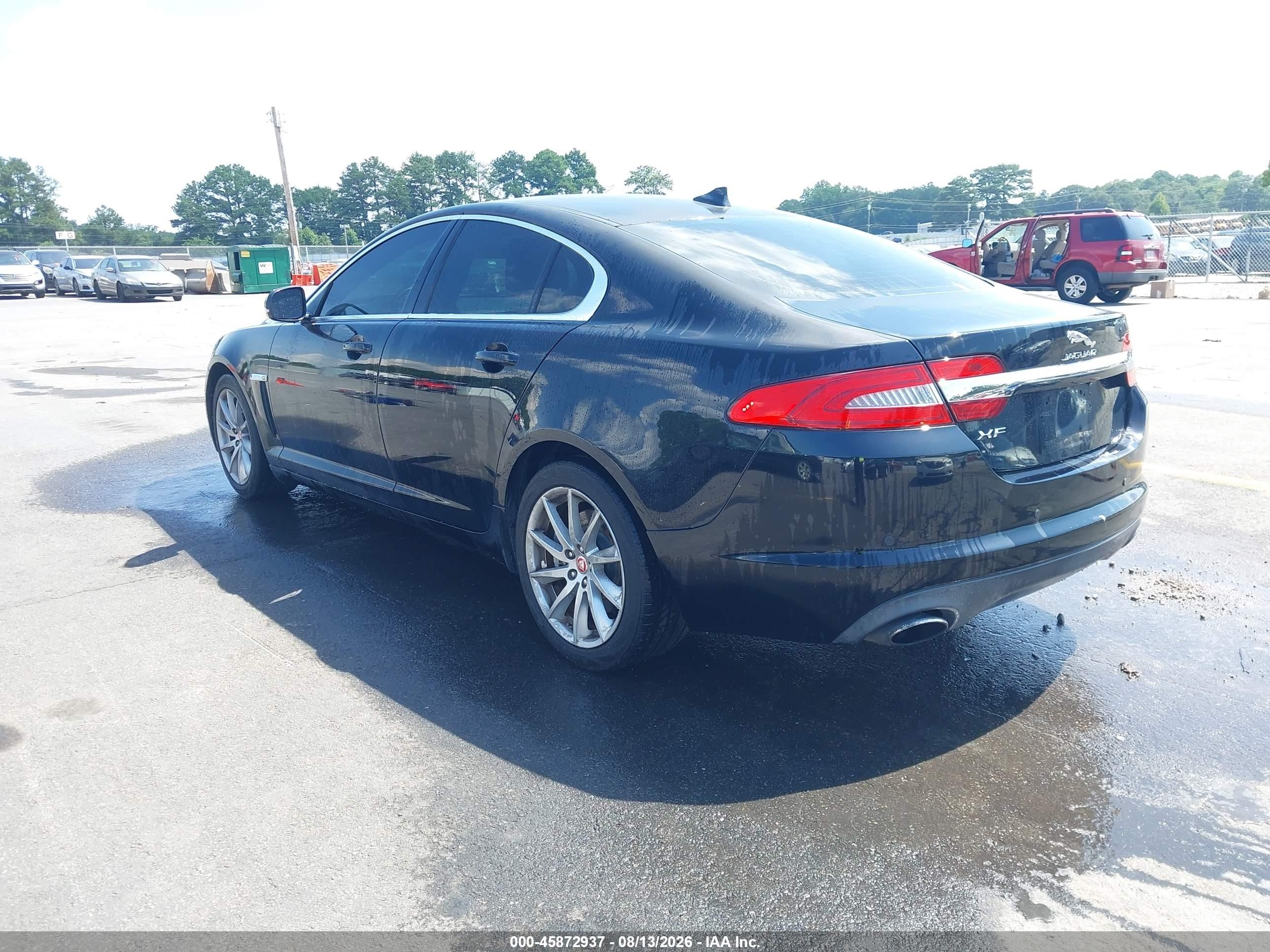 2014 Jaguar Xf I4 T Black vin: SAJWA0ES5EPU09788