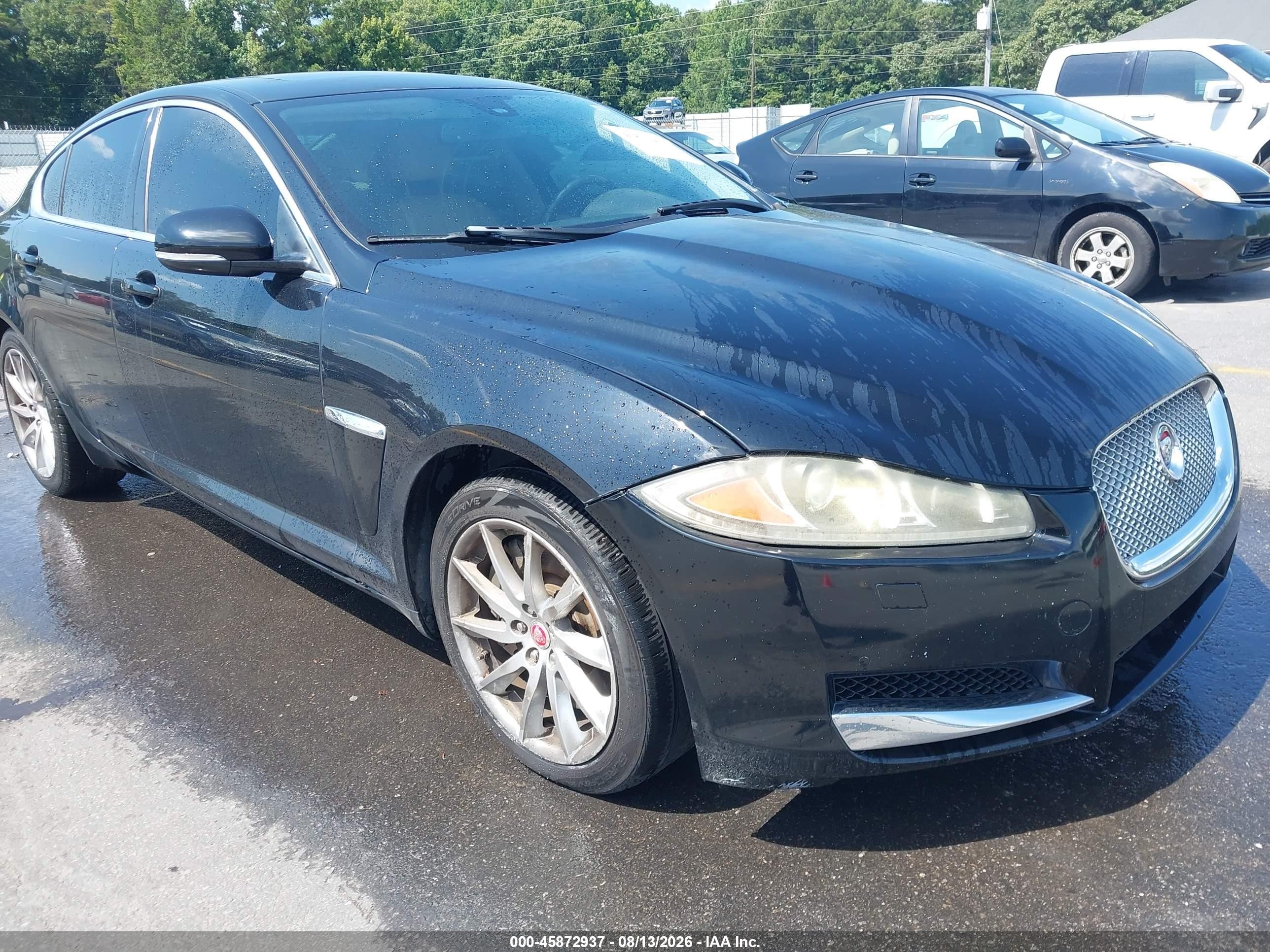 2014 Jaguar Xf I4 T Black vin: SAJWA0ES5EPU09788