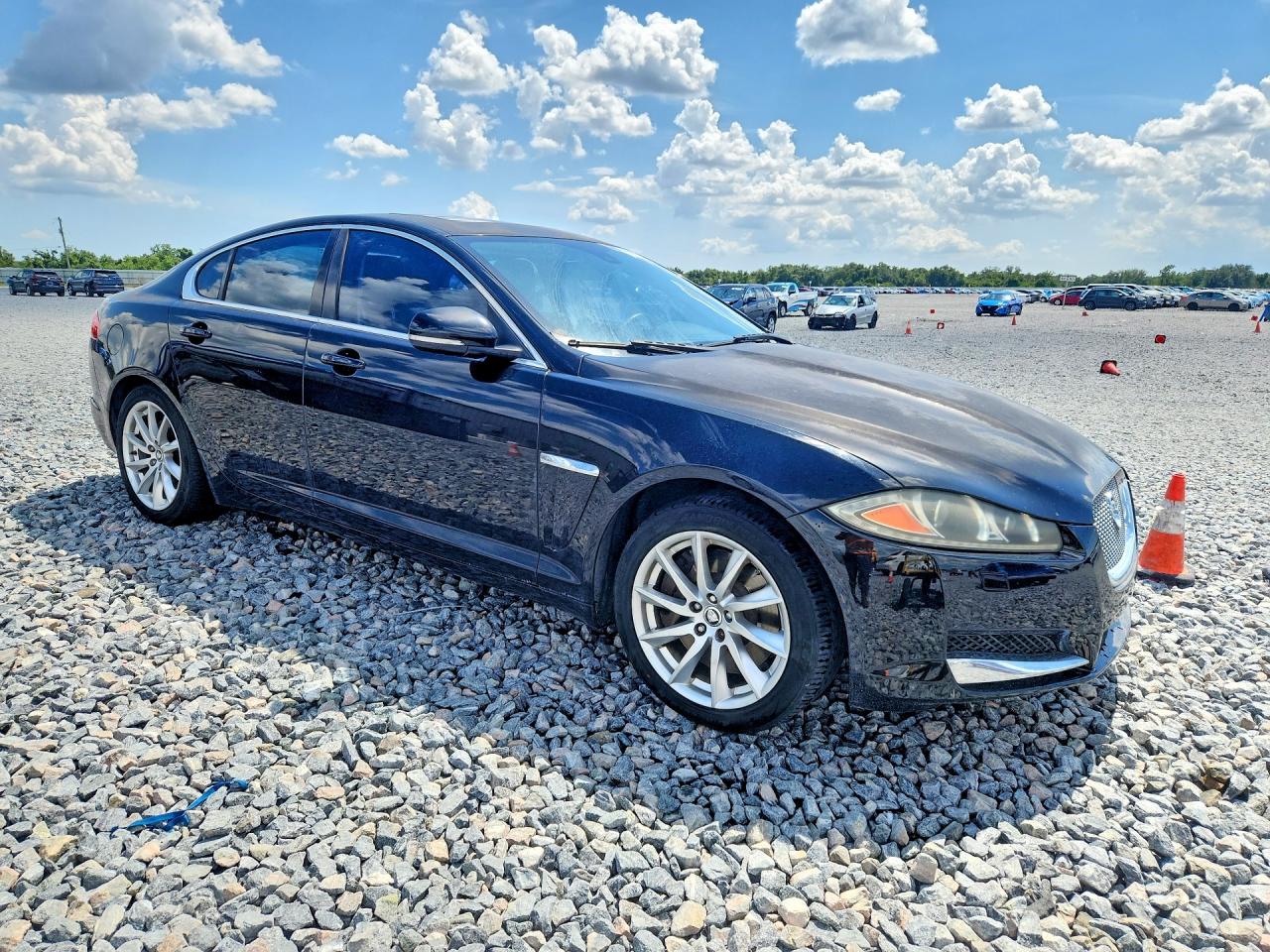 2013 Jaguar Xf Black vin: SAJWA0ES6DPU00757