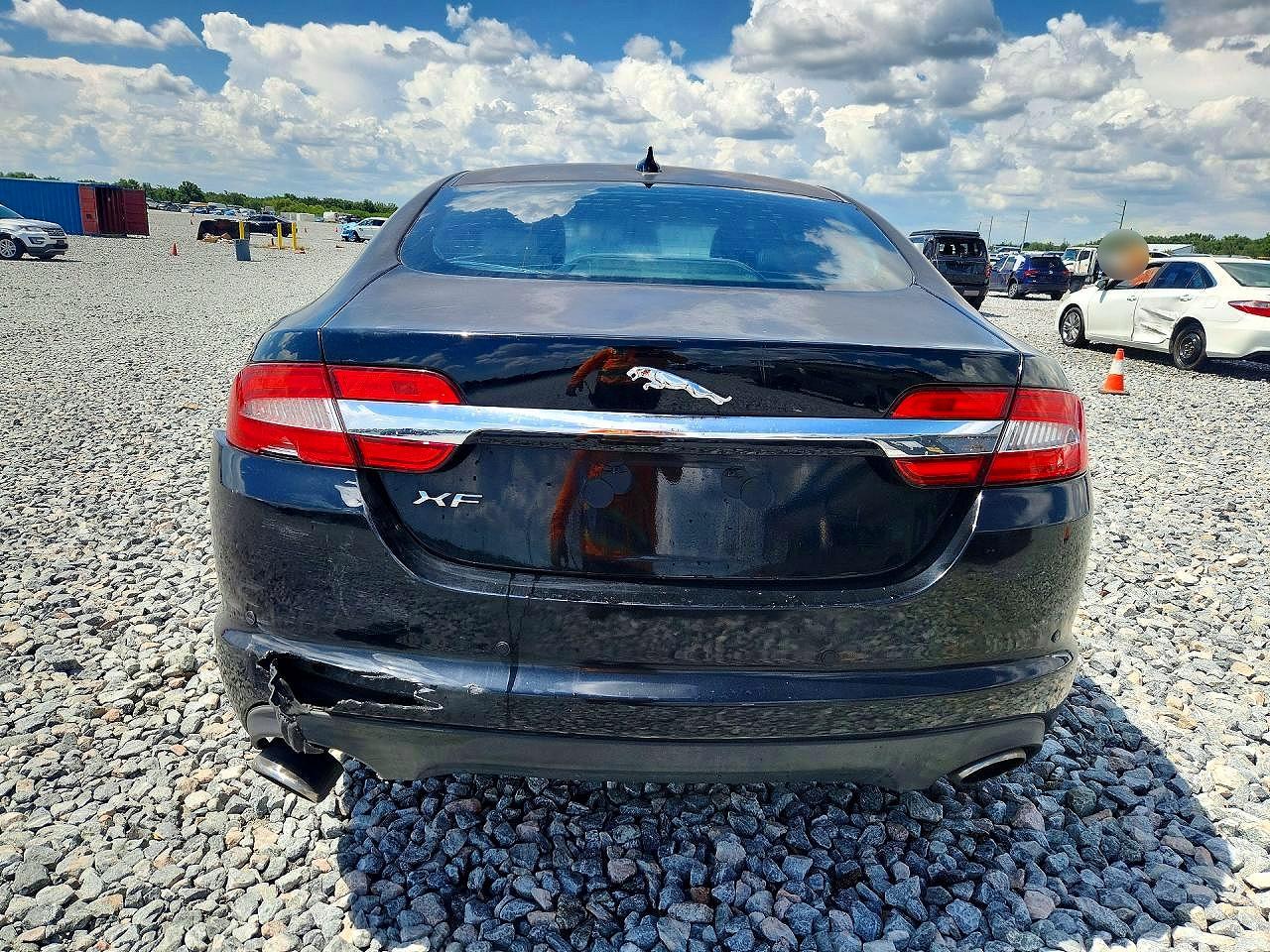 2013 Jaguar Xf Black vin: SAJWA0ES6DPU00757