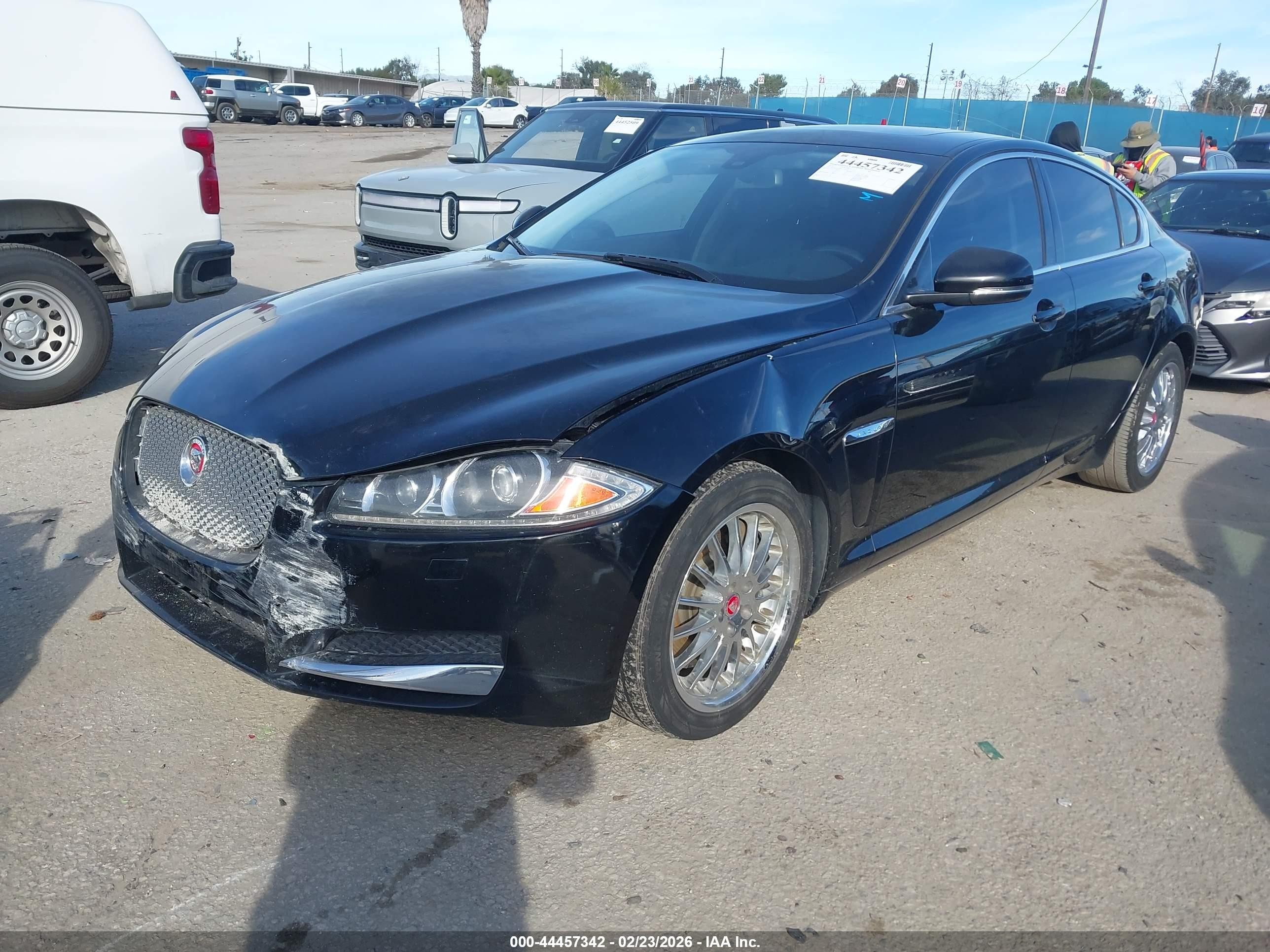 2014 Jaguar Xf I4 T Black vin: SAJWA0ES6EPU21755