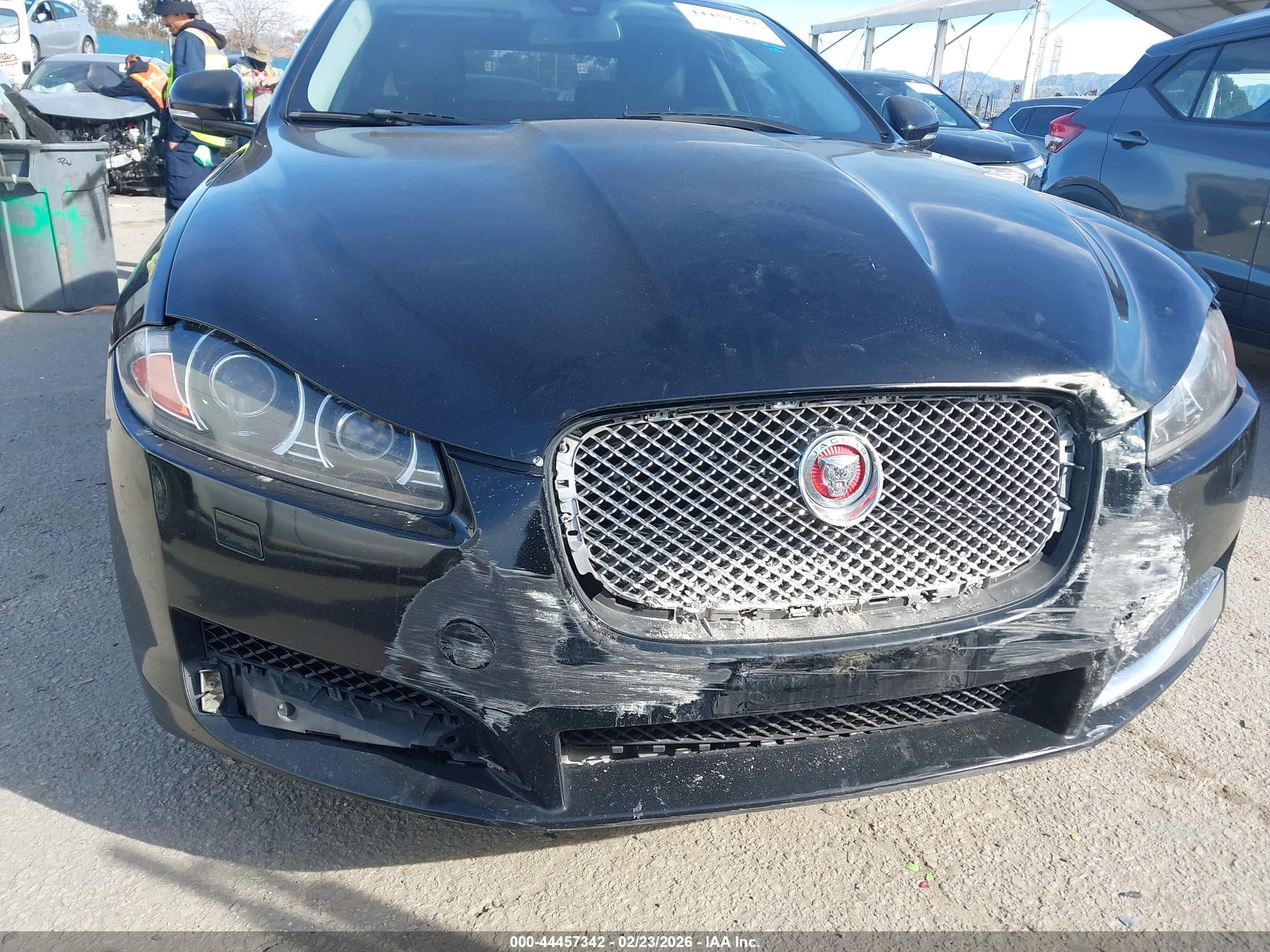 2014 Jaguar Xf I4 T Black vin: SAJWA0ES6EPU21755