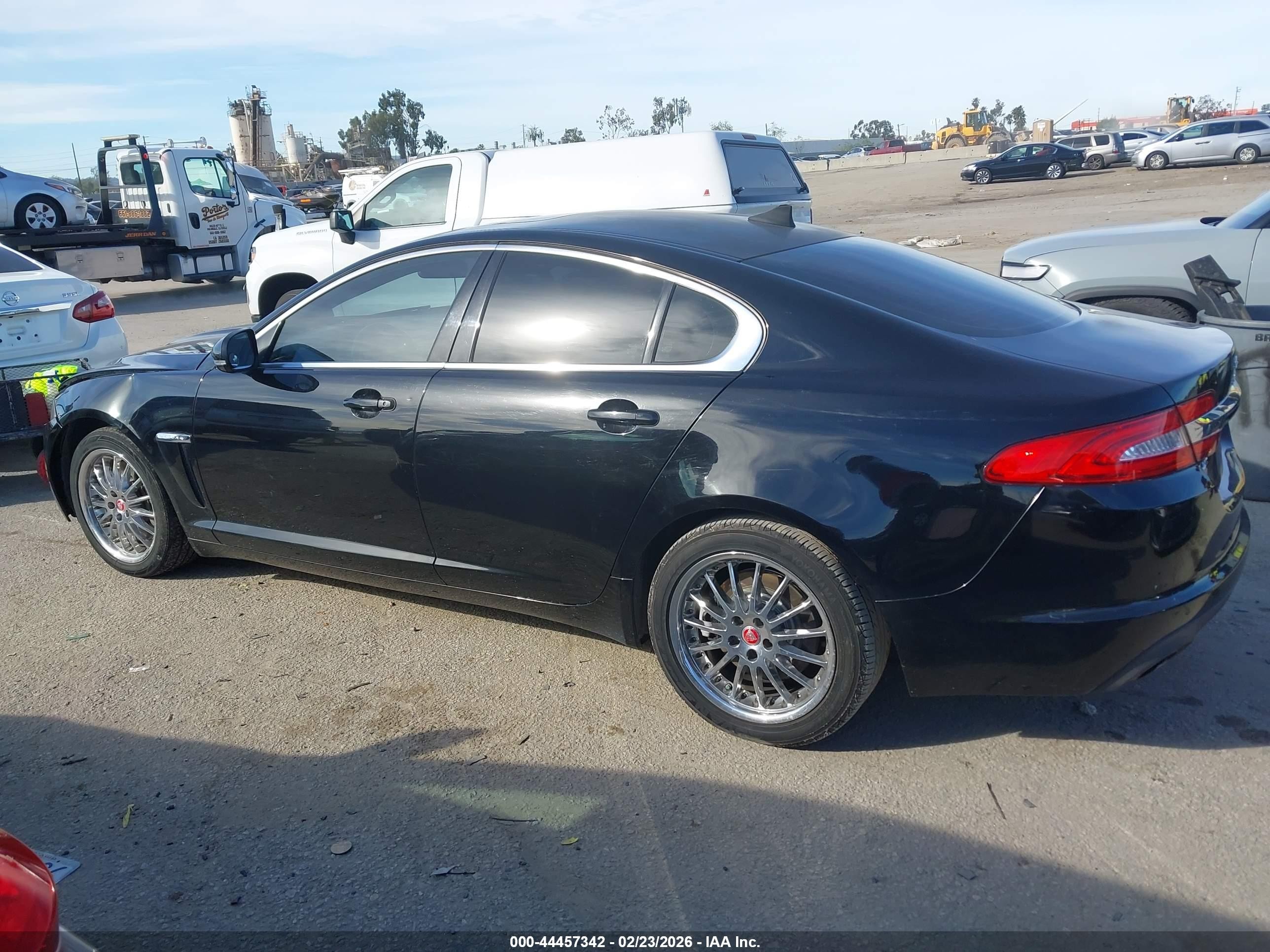 2014 Jaguar Xf I4 T Black vin: SAJWA0ES6EPU21755