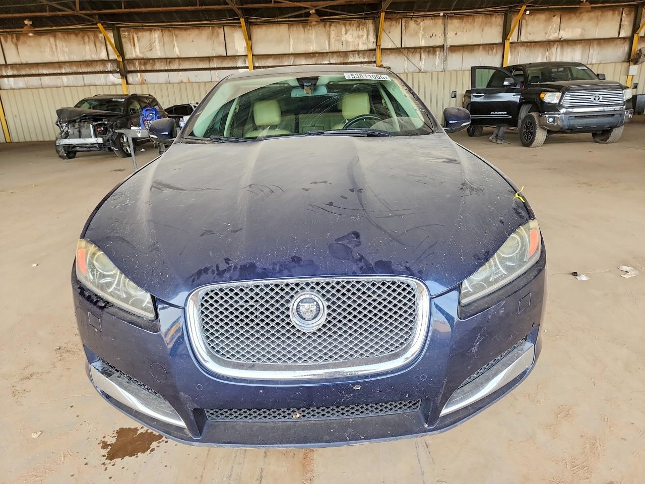 2013 Jaguar Xf Blue vin: SAJWA0ES9DPS96152