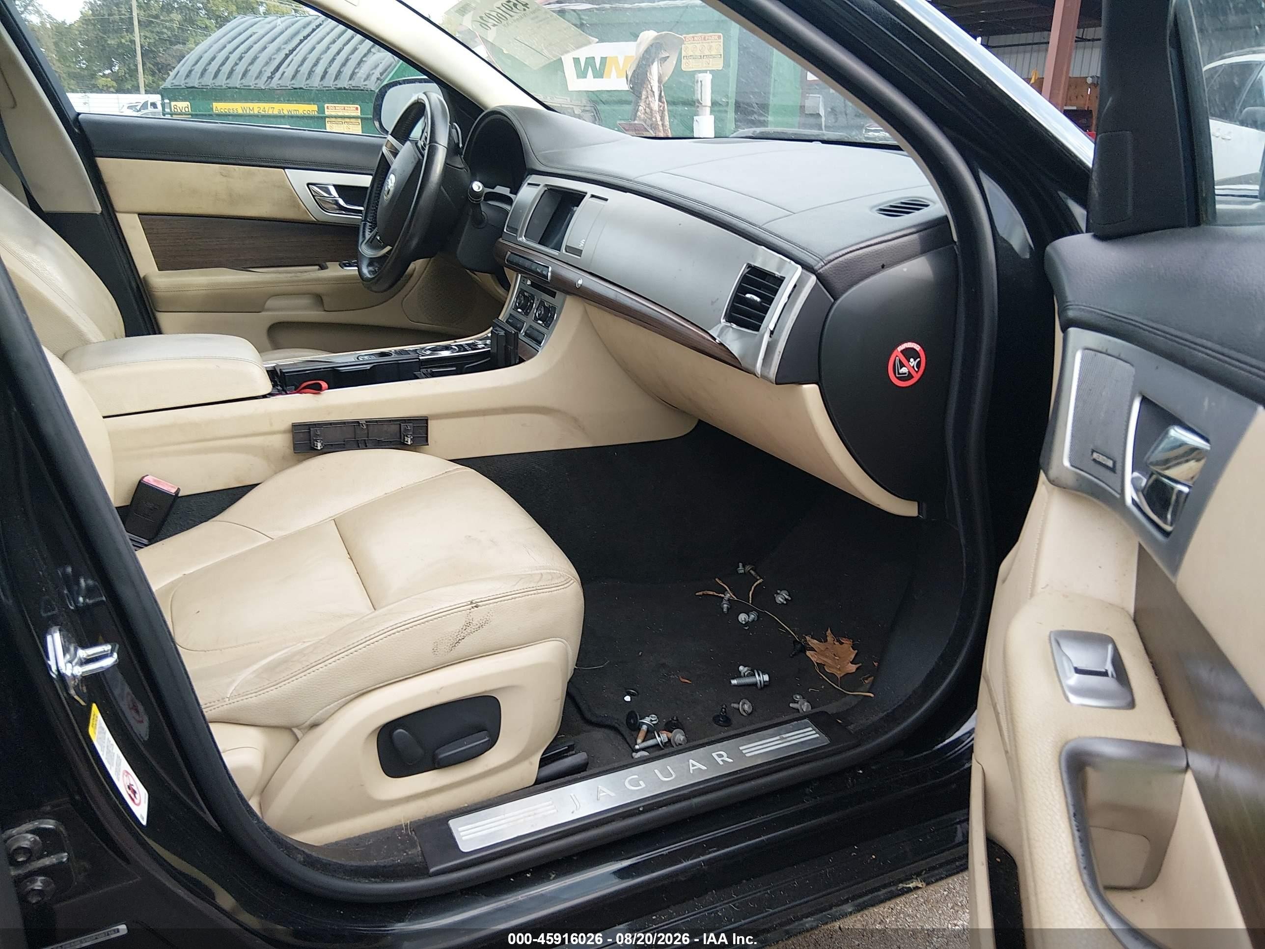 2013 Jaguar Xf I4 T Black vin: SAJWA0ES9DPU07167