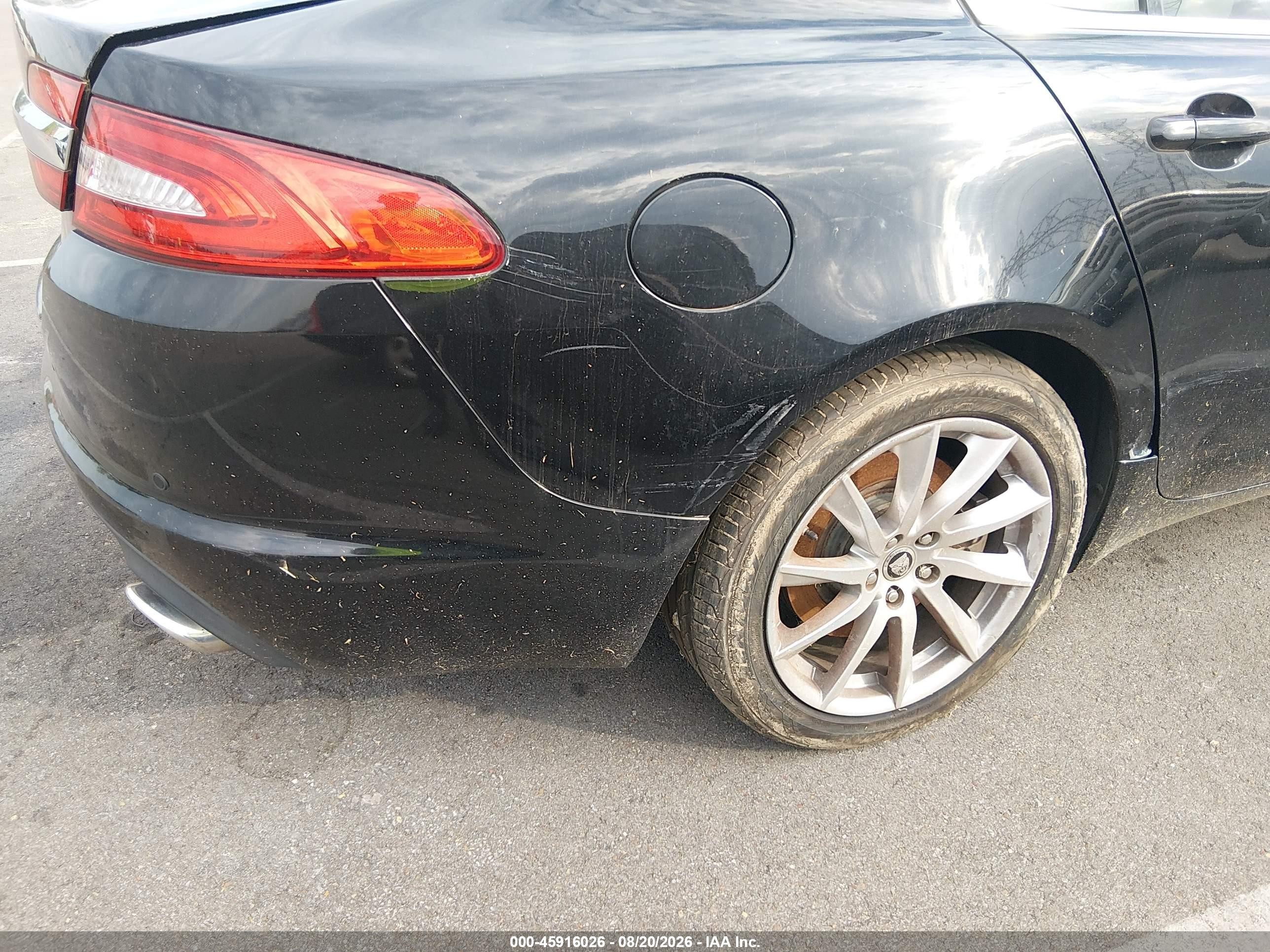 2013 Jaguar Xf I4 T Black vin: SAJWA0ES9DPU07167