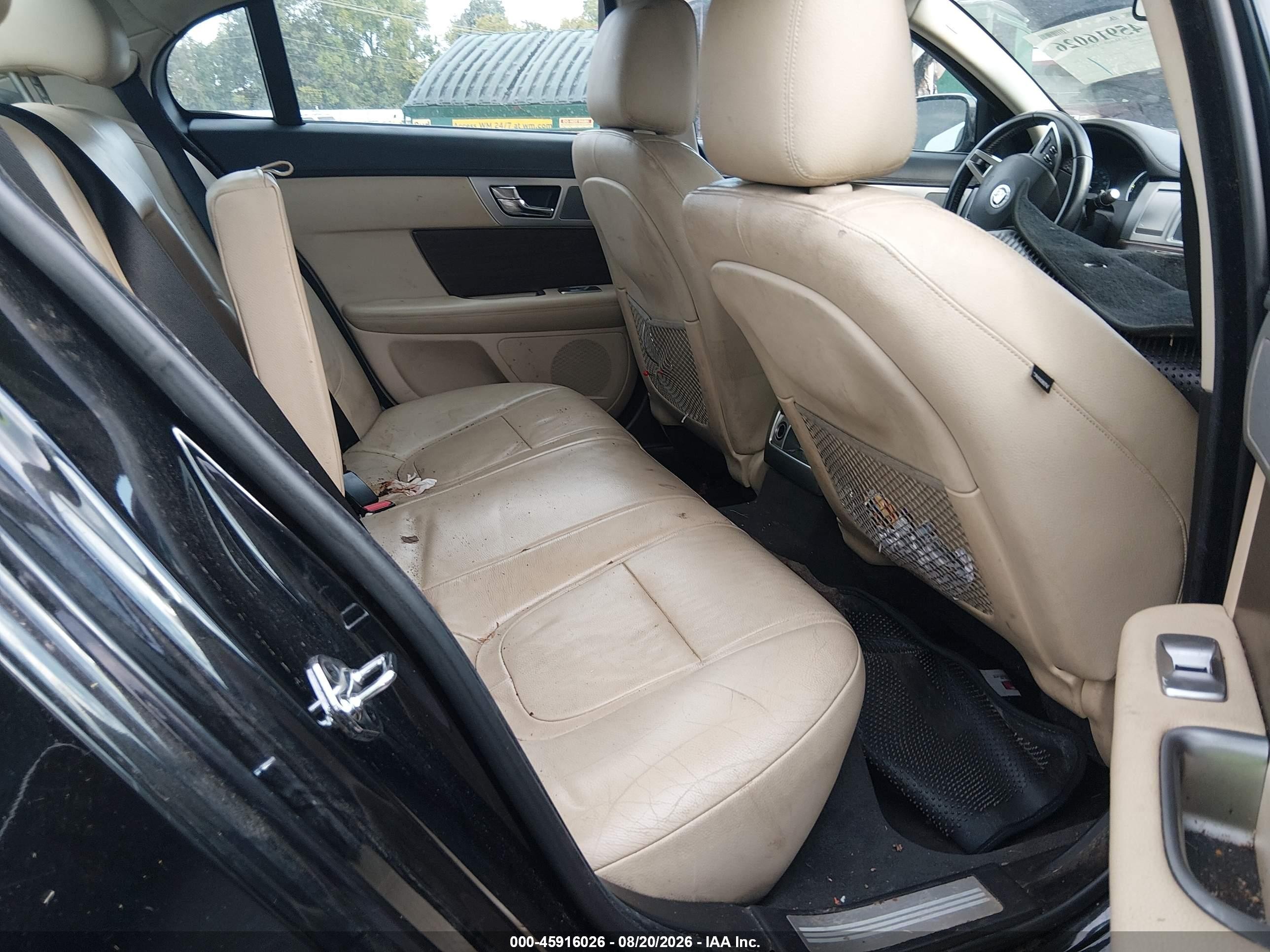 2013 Jaguar Xf I4 T Black vin: SAJWA0ES9DPU07167