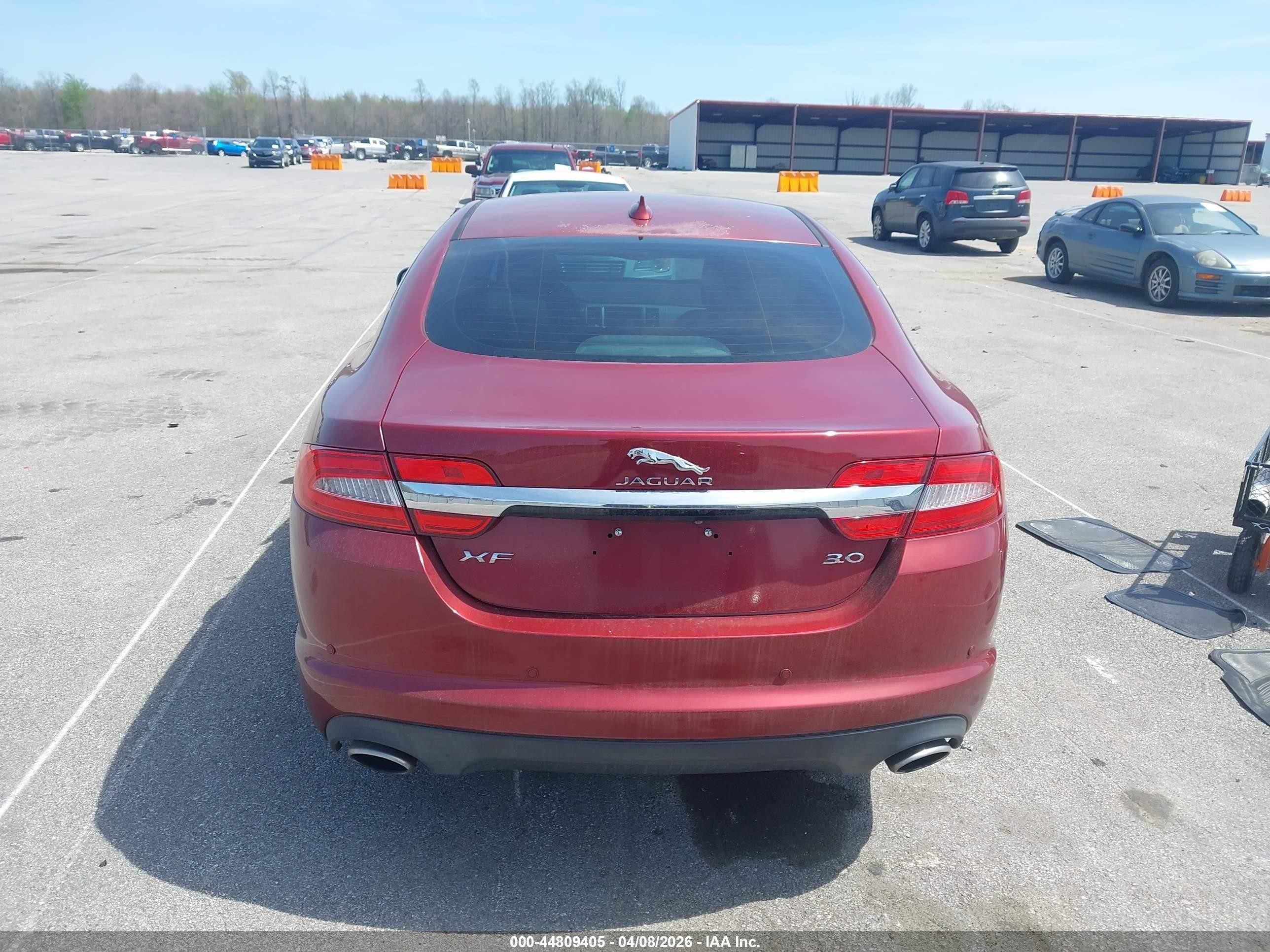 2014 Jaguar Xf V6 Sc Red vin: SAJWA0EX6E8U22006