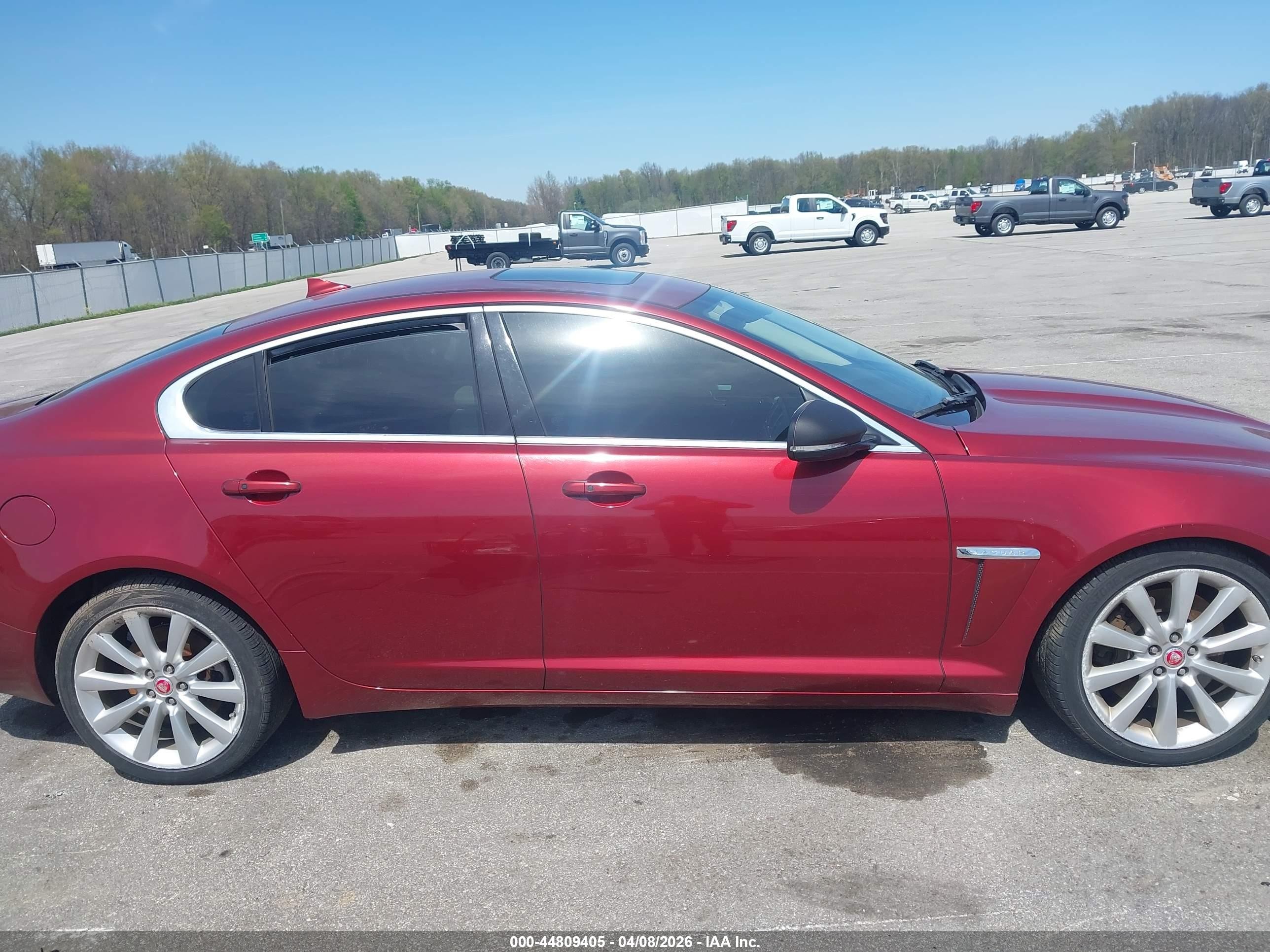 2014 Jaguar Xf V6 Sc Red vin: SAJWA0EX6E8U22006