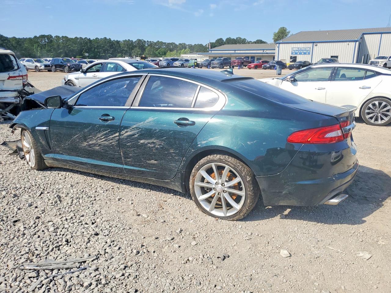 2015 Jaguar Xf 3.0 Sport Green vin: SAJWA0F71F8U55835
