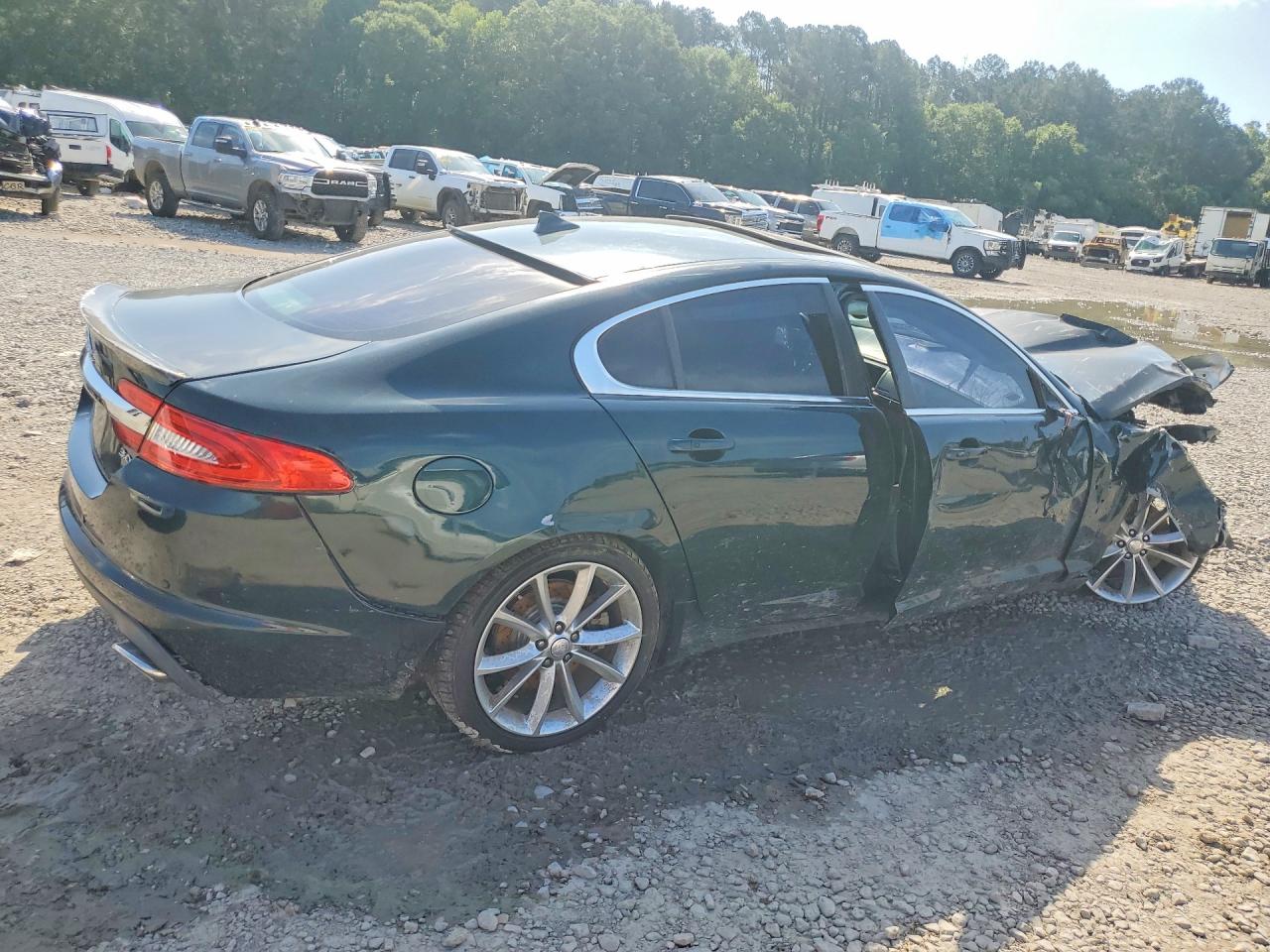 2015 Jaguar Xf 3.0 Sport Green vin: SAJWA0F71F8U55835