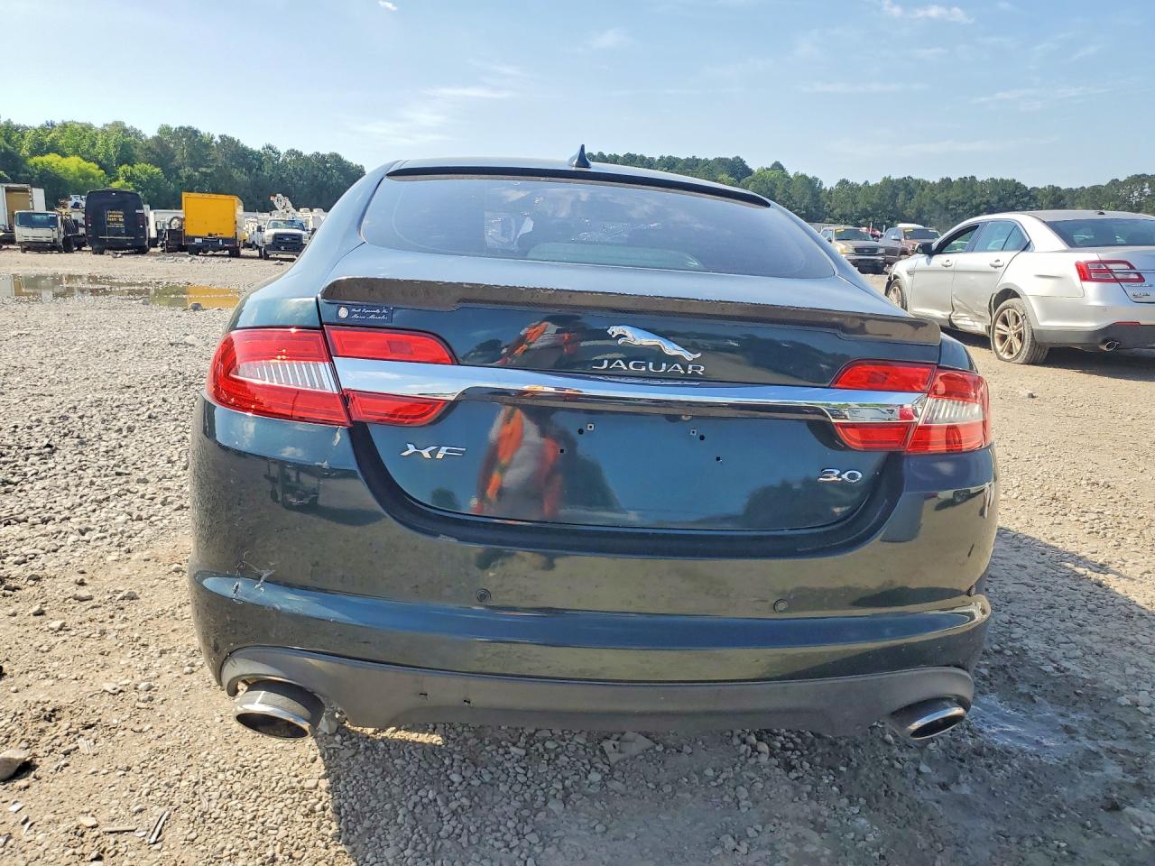 2015 Jaguar Xf 3.0 Sport Green vin: SAJWA0F71F8U55835