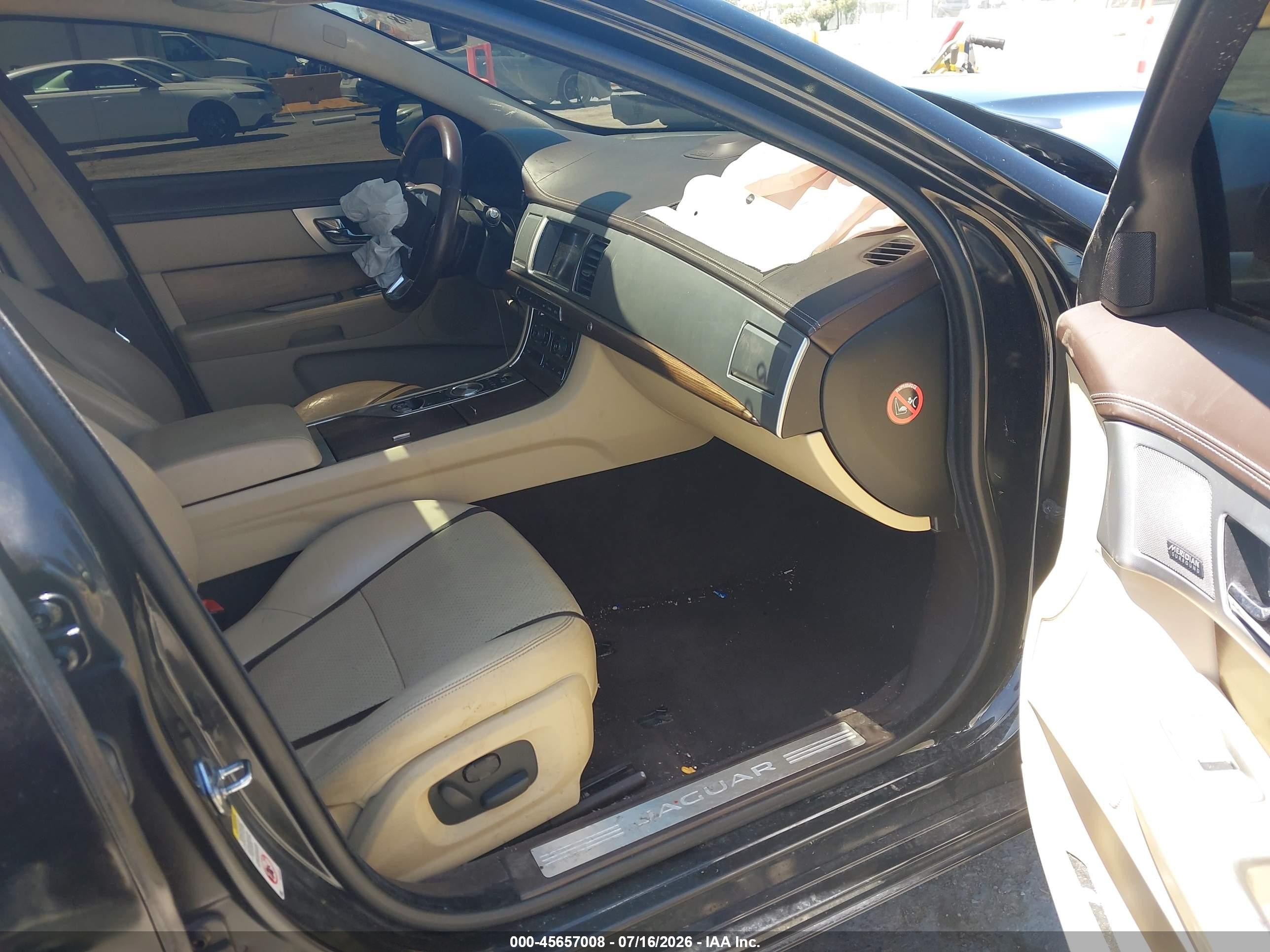 2015 Jaguar Xf 3.0 Portfolio/3.0 Sport Black vin: SAJWA0F74F8U55442