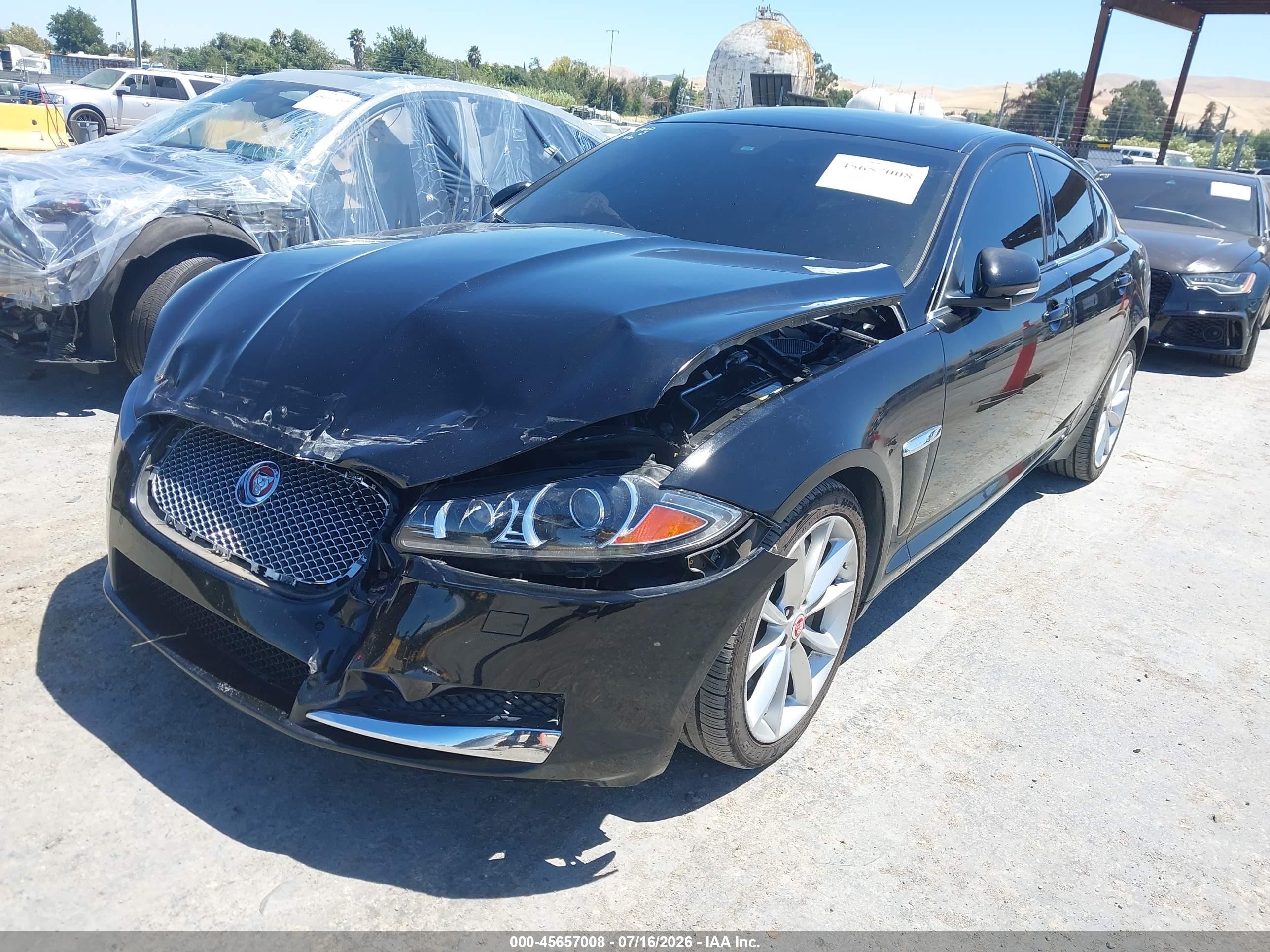 2015 Jaguar Xf 3.0 Portfolio/3.0 Sport Black vin: SAJWA0F74F8U55442