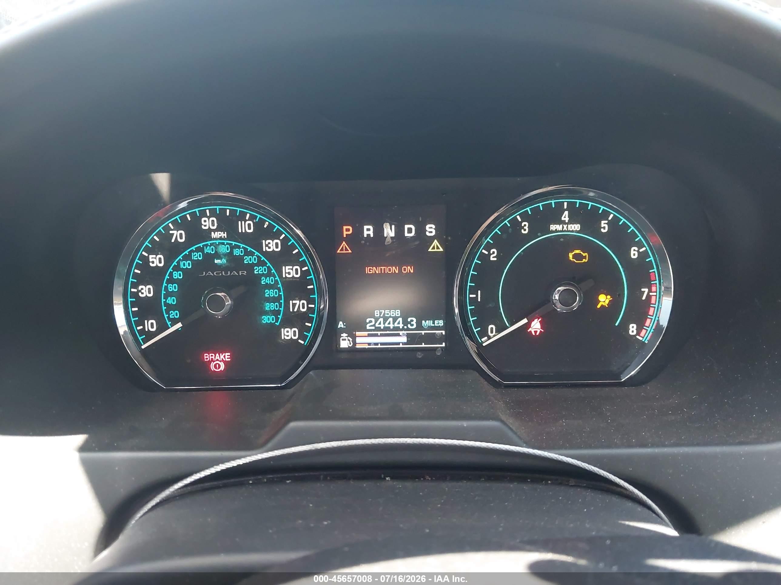 2015 Jaguar Xf 3.0 Portfolio/3.0 Sport Black vin: SAJWA0F74F8U55442