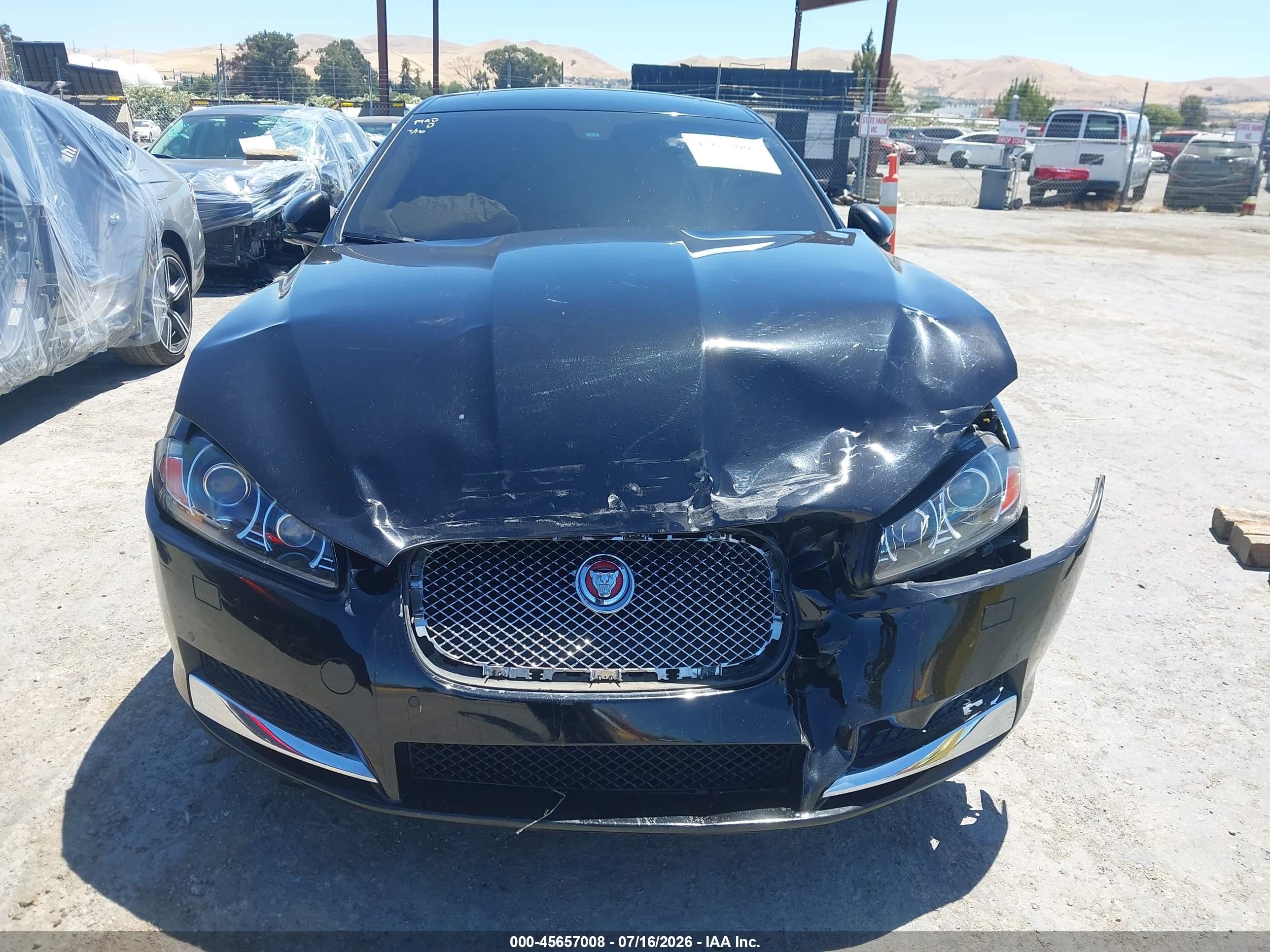 2015 Jaguar Xf 3.0 Portfolio/3.0 Sport Black vin: SAJWA0F74F8U55442