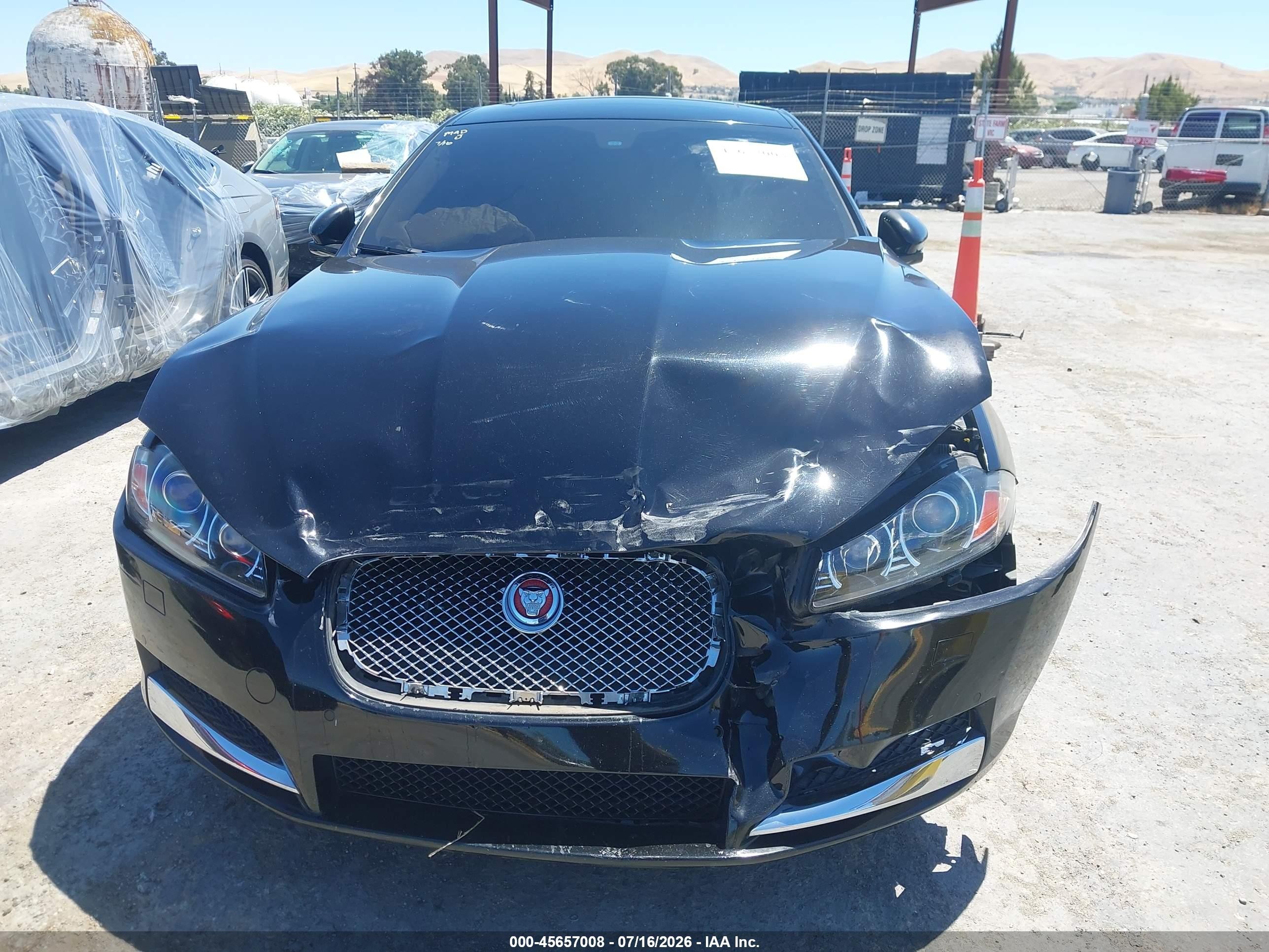 2015 Jaguar Xf 3.0 Portfolio/3.0 Sport Black vin: SAJWA0F74F8U55442