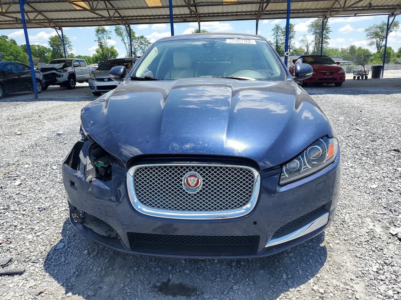2015 Jaguar Xf 3.0 Sport Синий vin: SAJWA0F74F8U72614