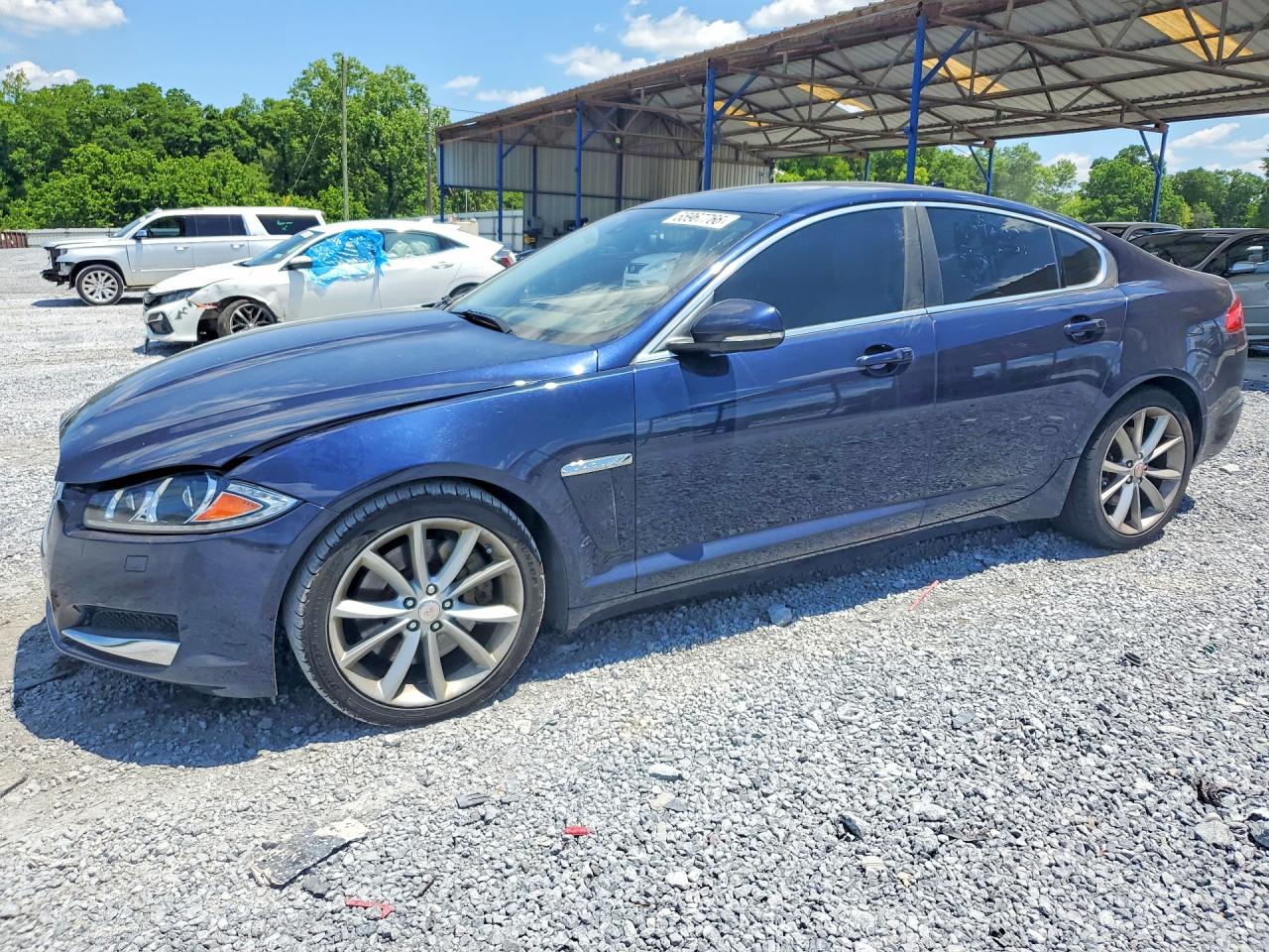 2015 Jaguar Xf 3.0 Sport Синий vin: SAJWA0F74F8U72614