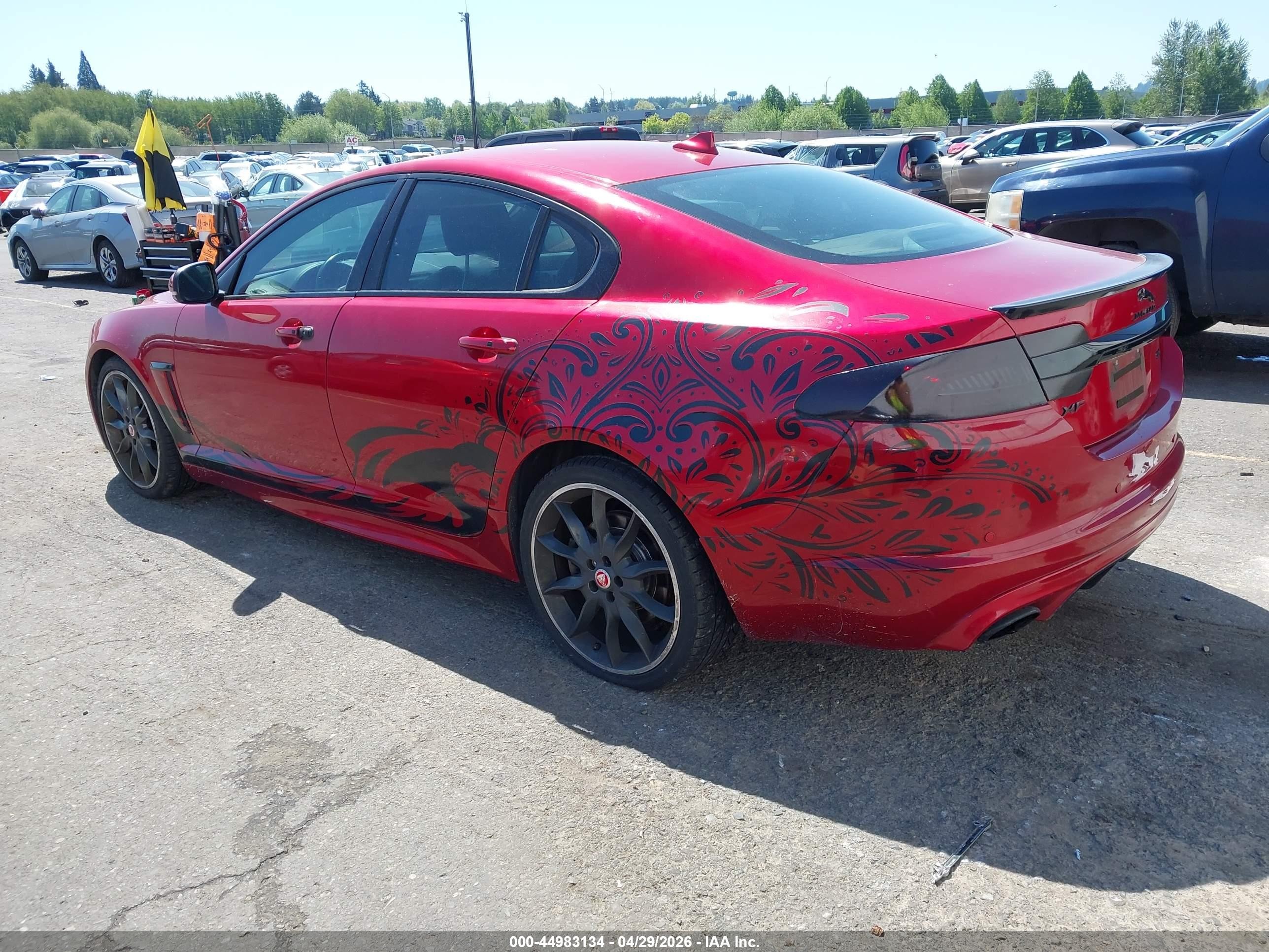 2015 Jaguar Xf 3.0 Portfolio/3.0 Sport Красный vin: SAJWA0F75F8U52176