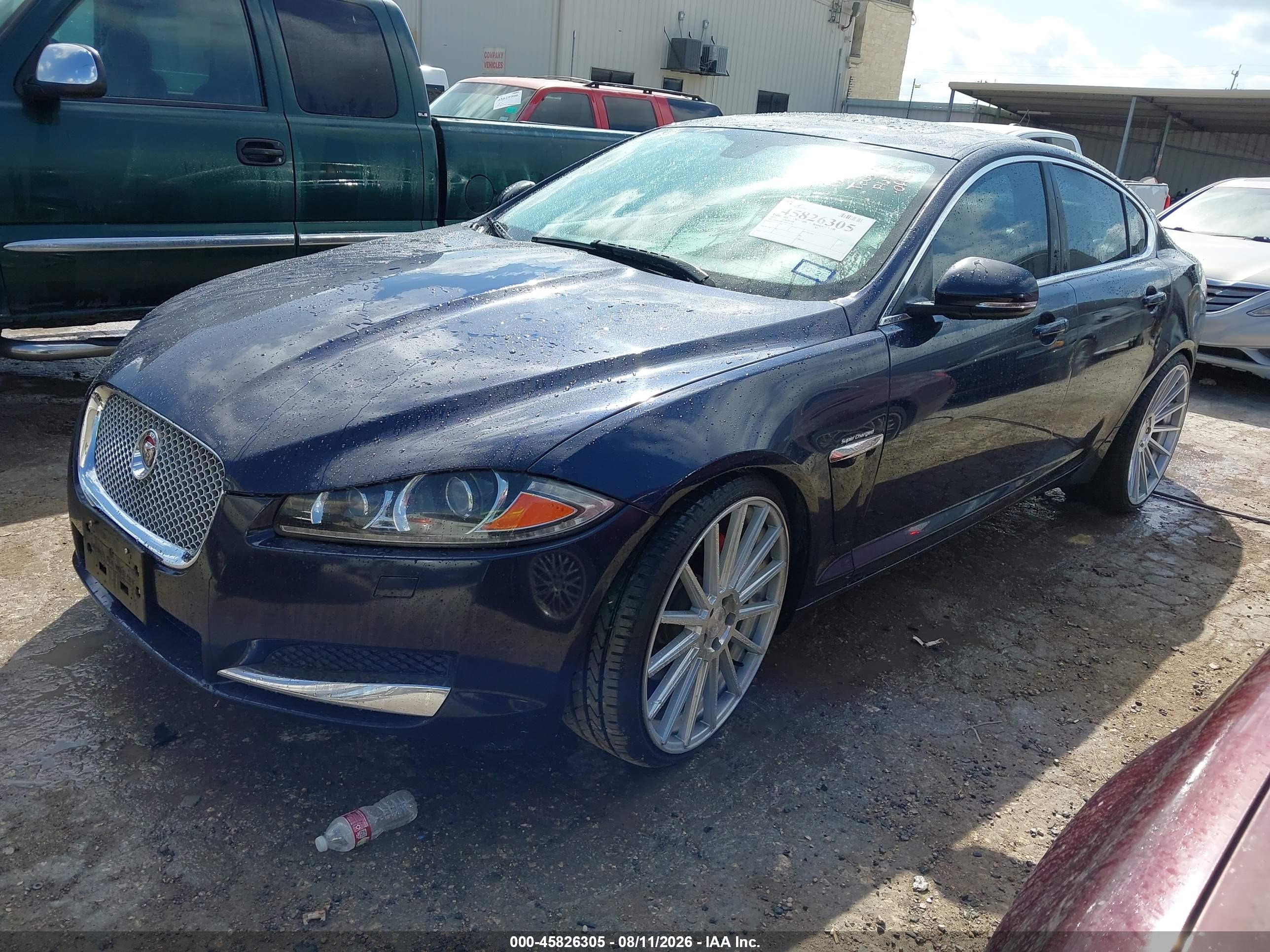 2015 Jaguar Xf 3.0 Portfolio/3.0 Sport Blue vin: SAJWA0F77F8U74230