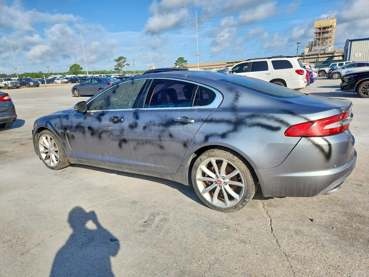 2015 Jaguar Xf 3.0 Sport Gray vin: SAJWA0F78F8U63155