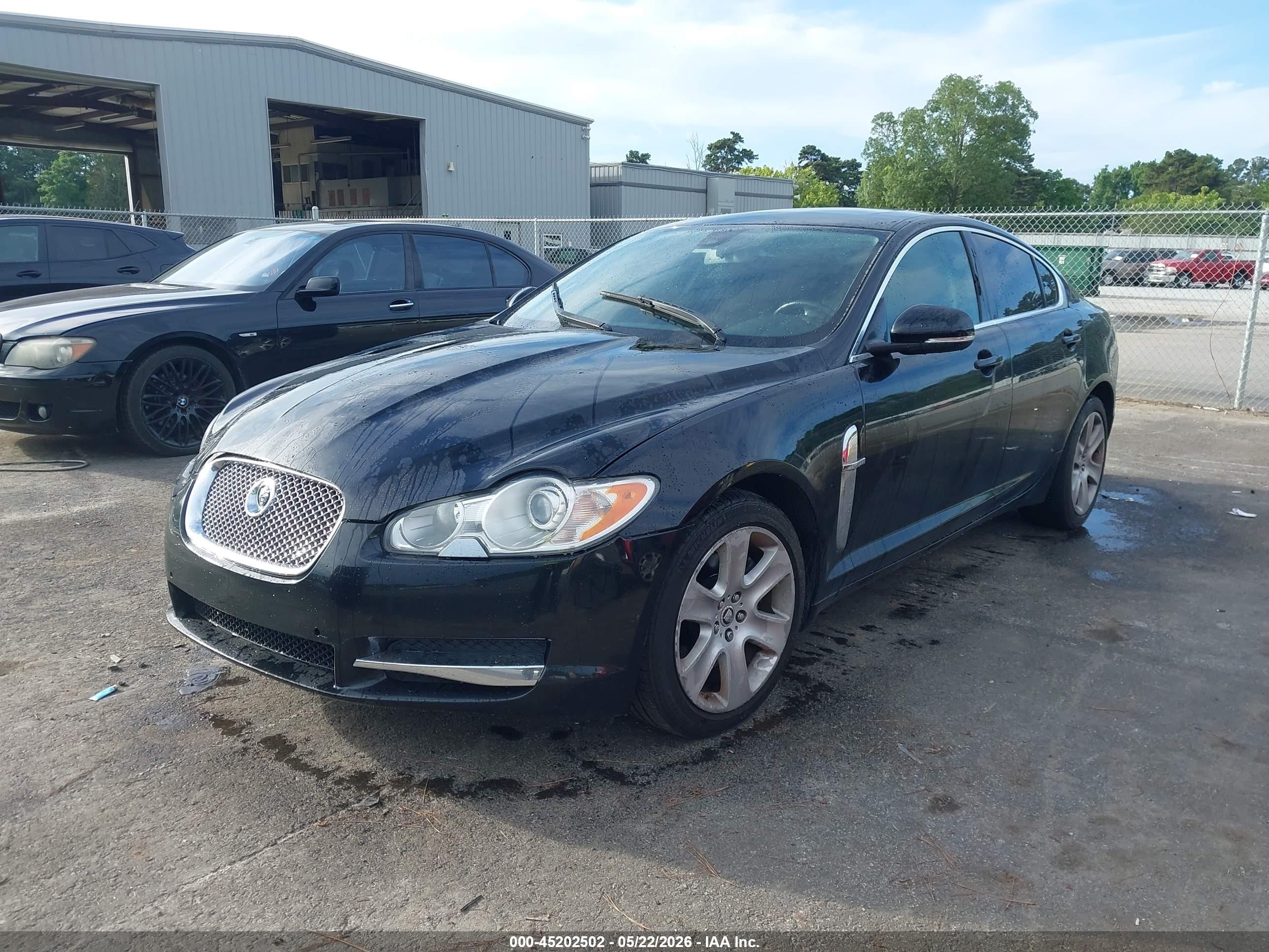 2010 Jaguar Xf   Black vin: SAJWA0FA0AHR62388