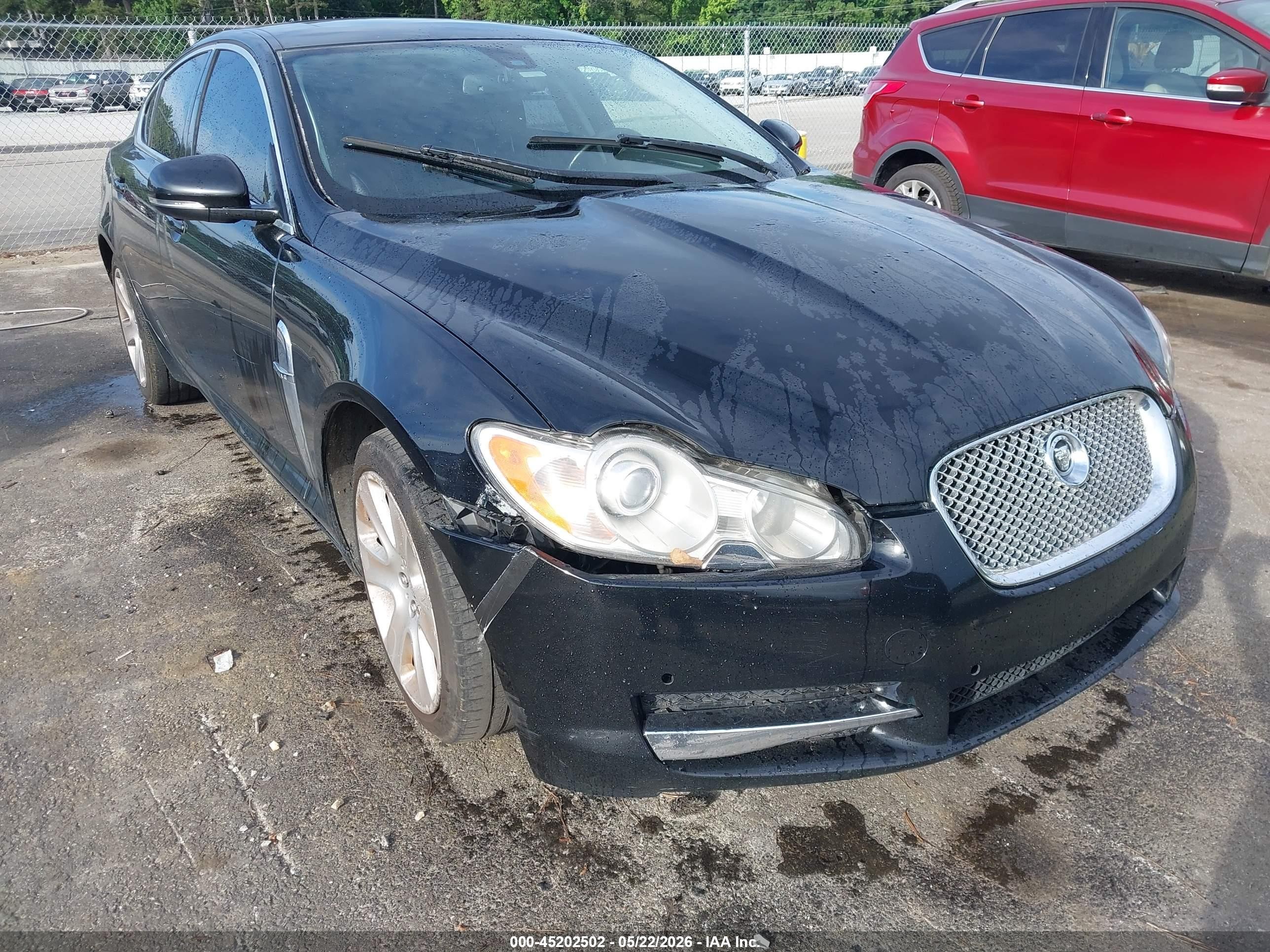 2010 Jaguar Xf   Black vin: SAJWA0FA0AHR62388