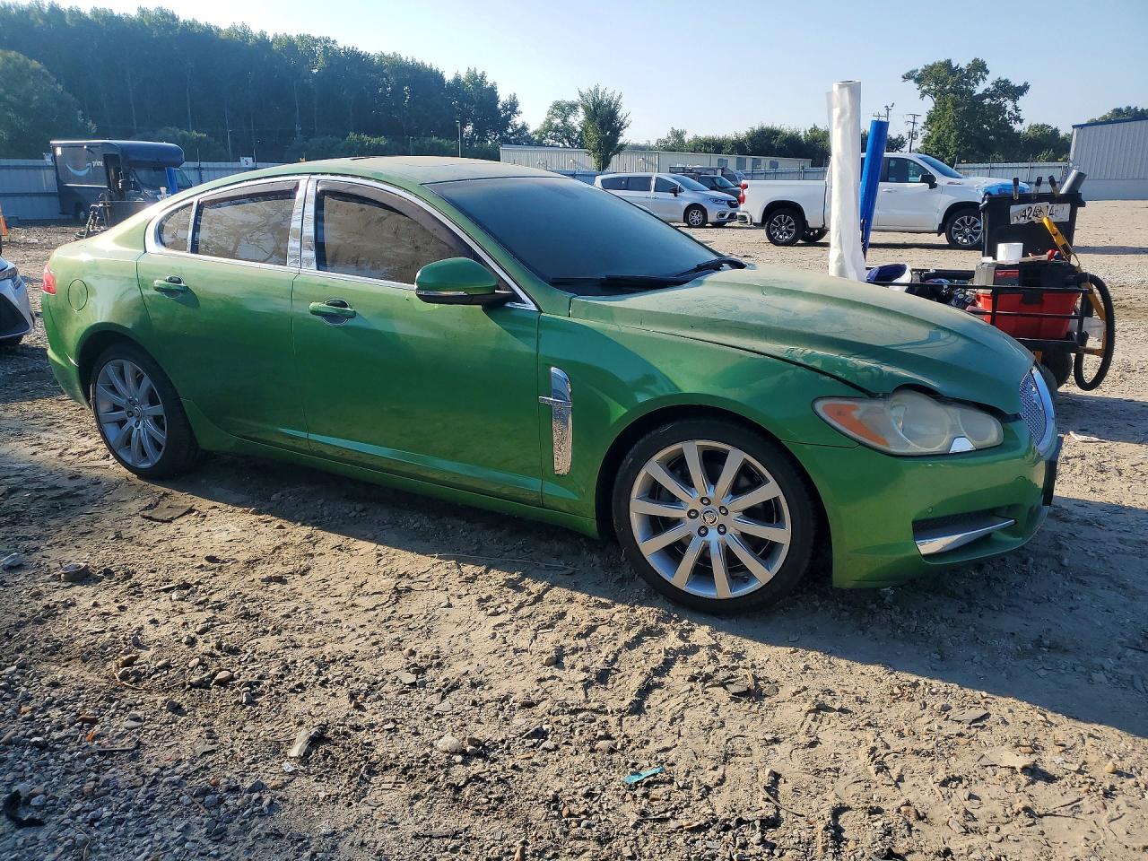 2010 Jaguar Xf Luxury Green vin: SAJWA0FA5AHR54741