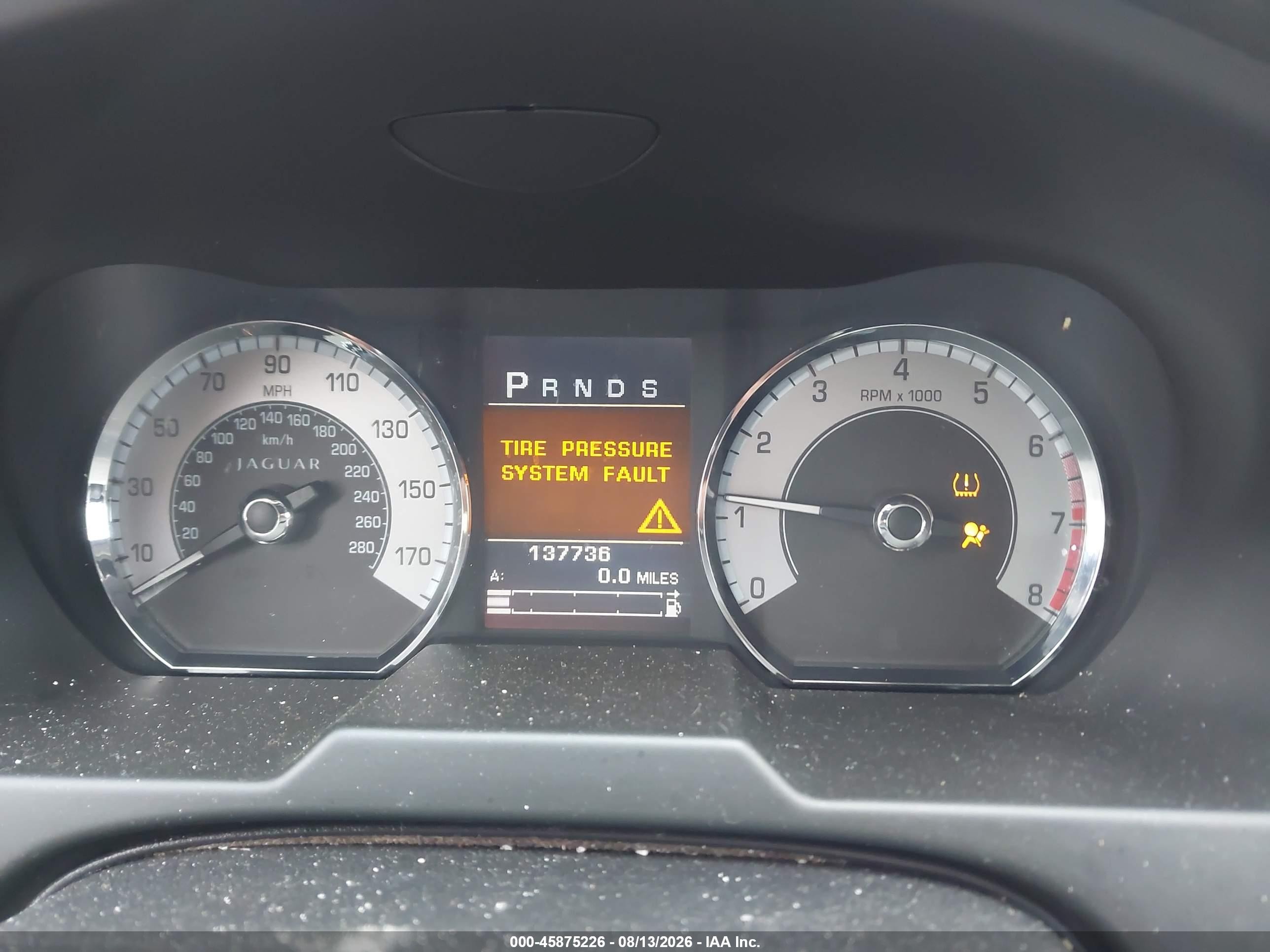 2010 Jaguar Xf   Gray vin: SAJWA0FA7AHR53607