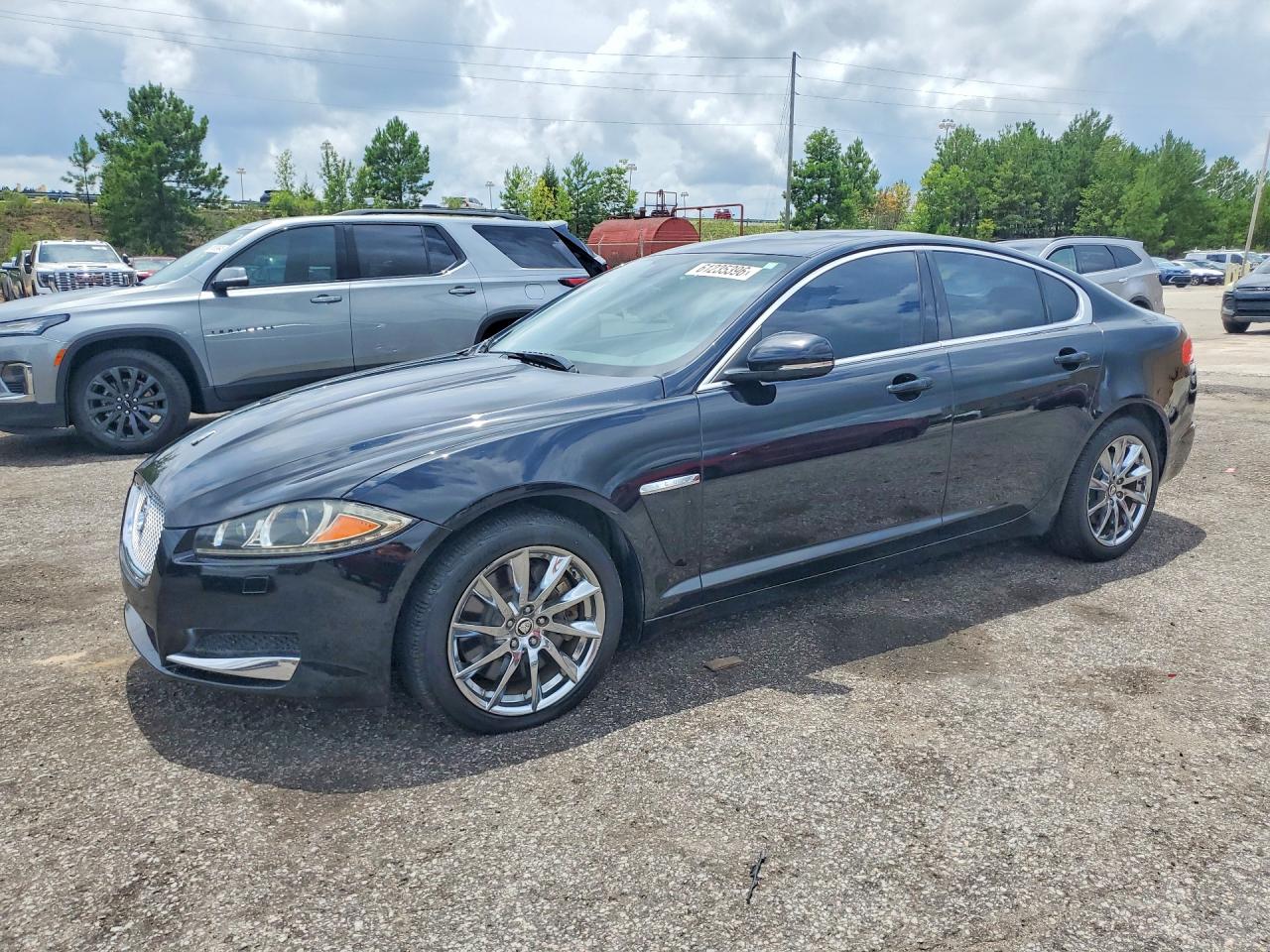 2012 Jaguar Xf Black vin: SAJWA0FB0CLS35566