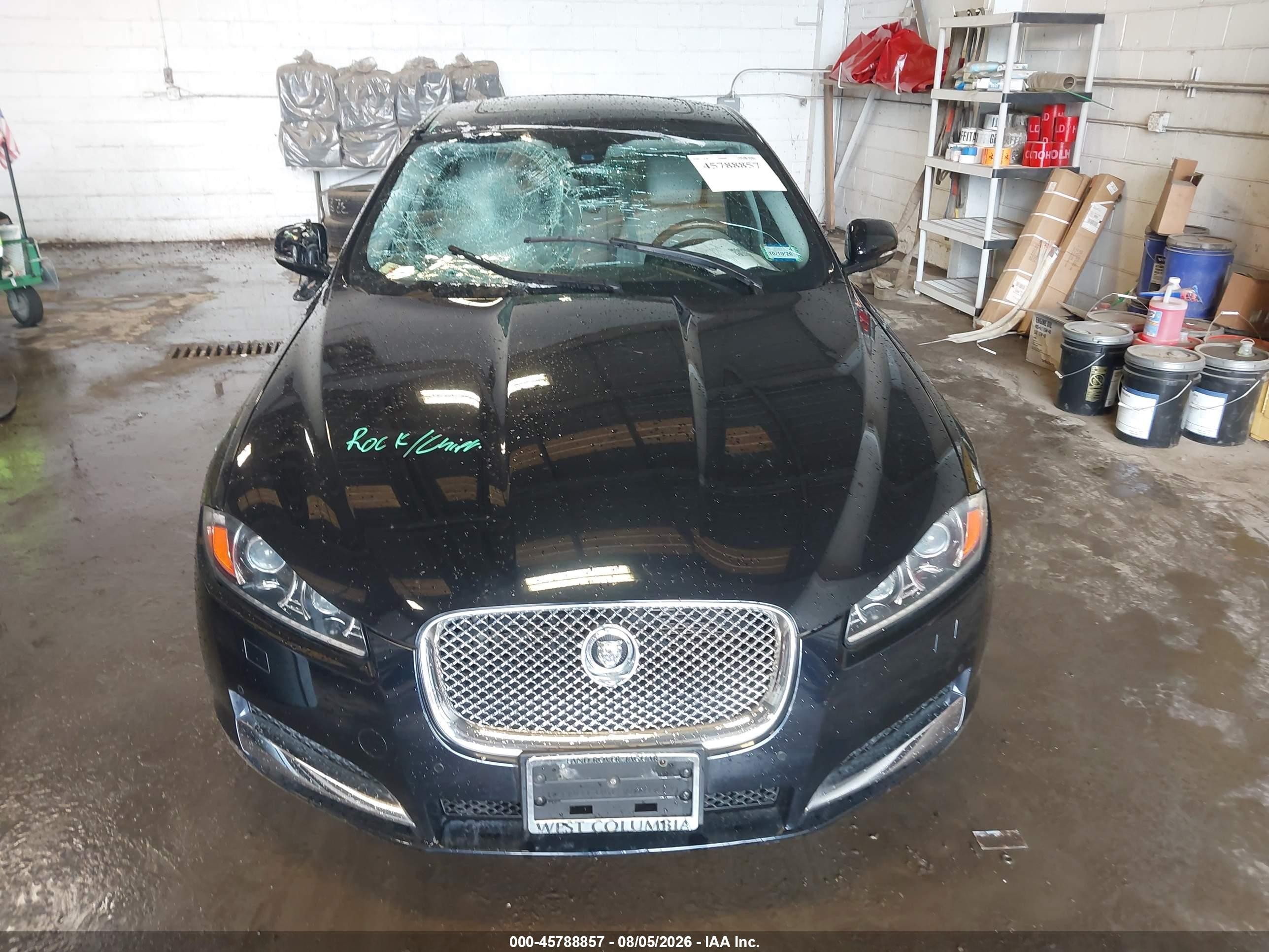 2012 Jaguar Xf   Dark Blue vin: SAJWA0FB1CLS31736