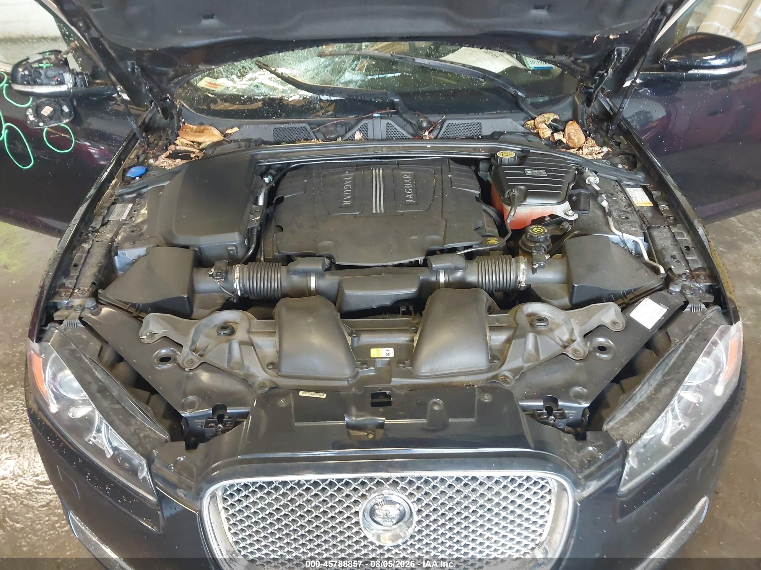 2012 Jaguar Xf   Dark Blue vin: SAJWA0FB1CLS31736