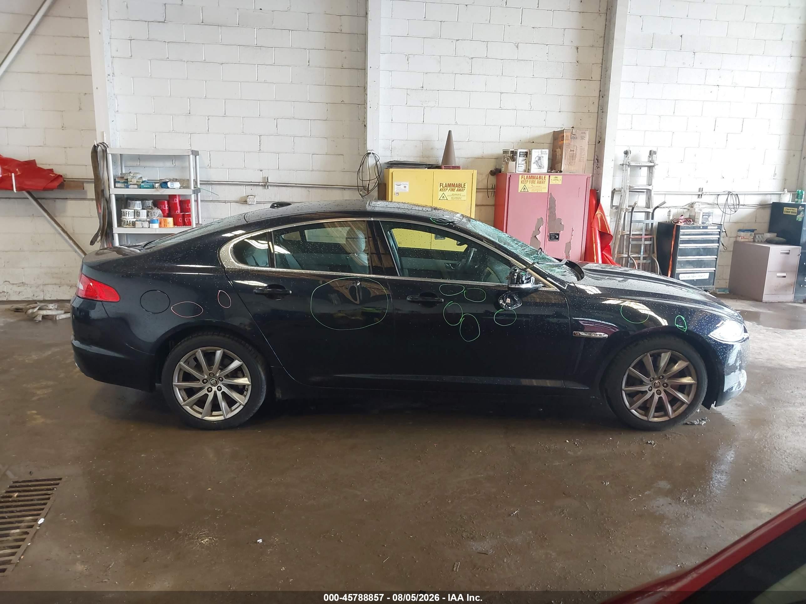 2012 Jaguar Xf   Dark Blue vin: SAJWA0FB1CLS31736