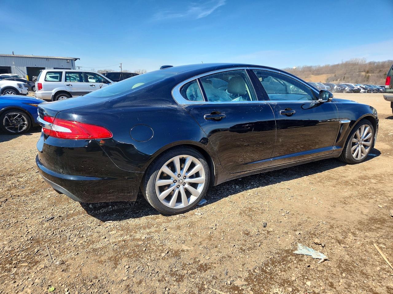 2012 Jaguar Xf Black vin: SAJWA0FB3CLS25159