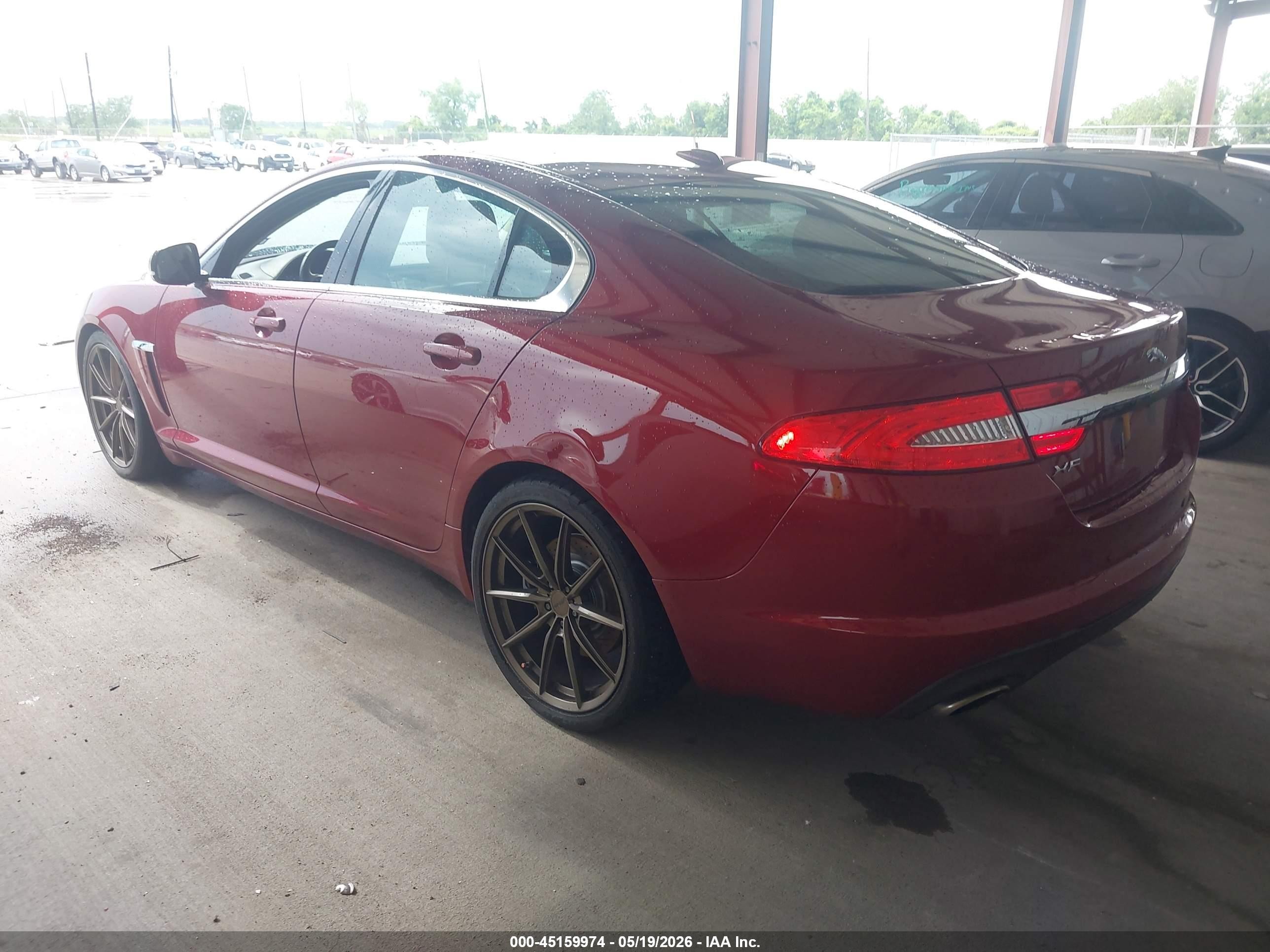 2012 Jaguar Xf   Темно-бордовый vin: SAJWA0FB3CLS43029